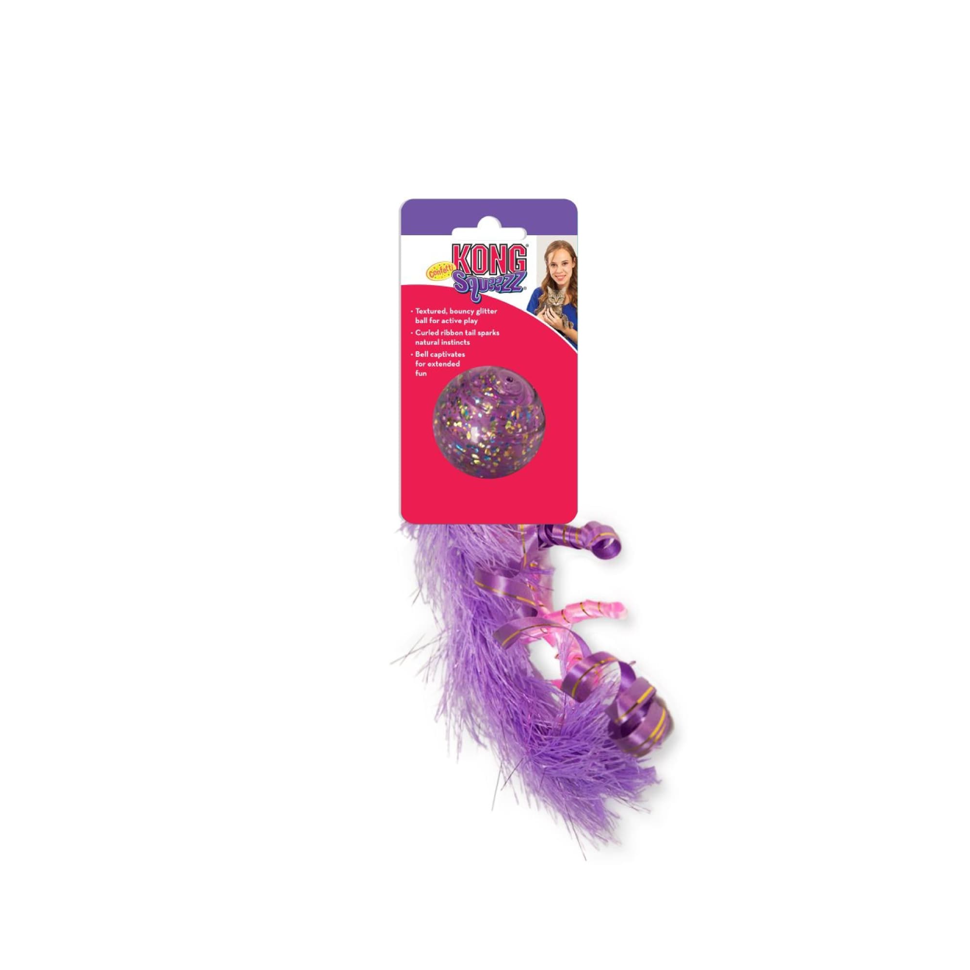 KONG Cat Confetti Ball Assorted (One Size), 1pcs
