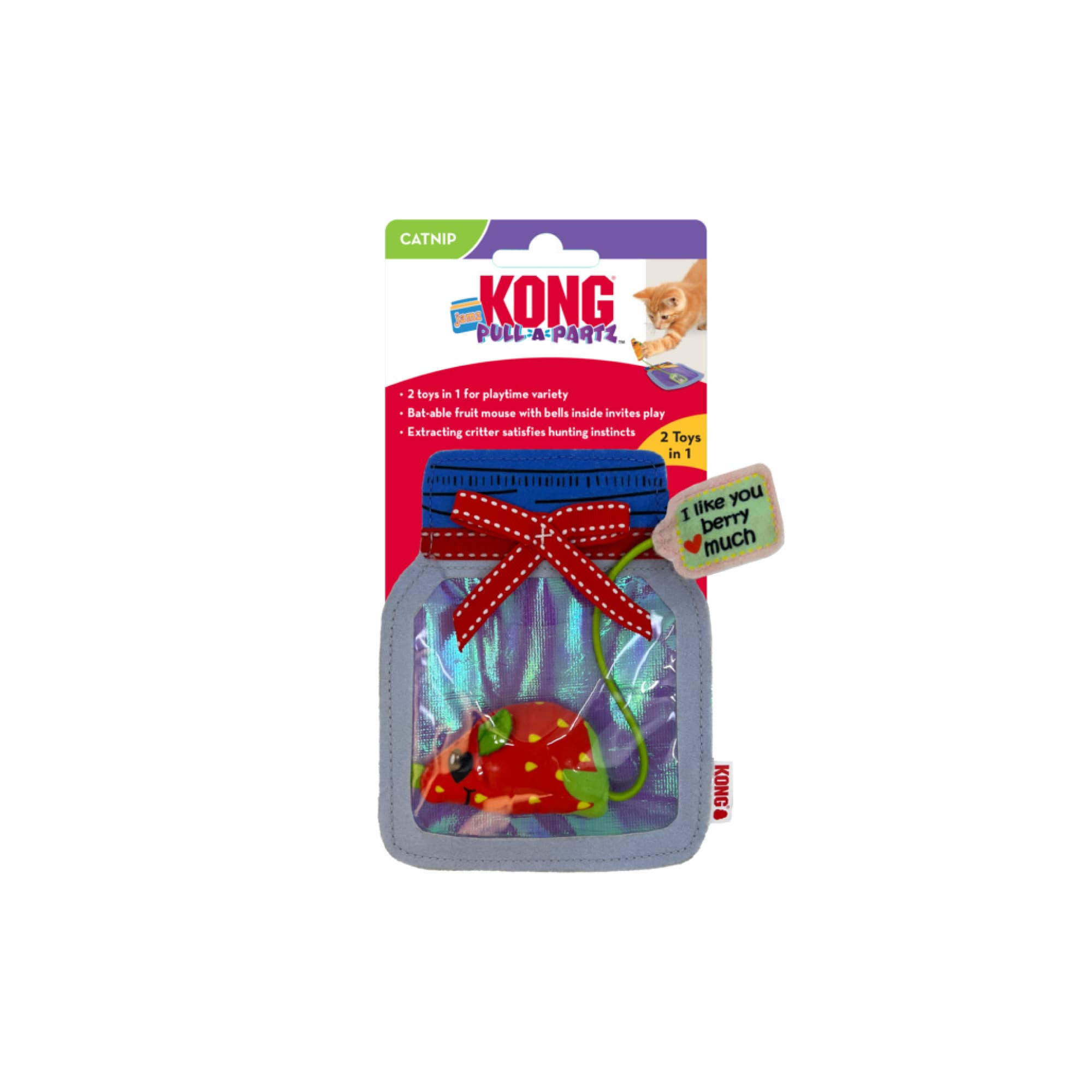 KONG Pull-A-Partz Jamz Assorted (One Size), 1pcs
