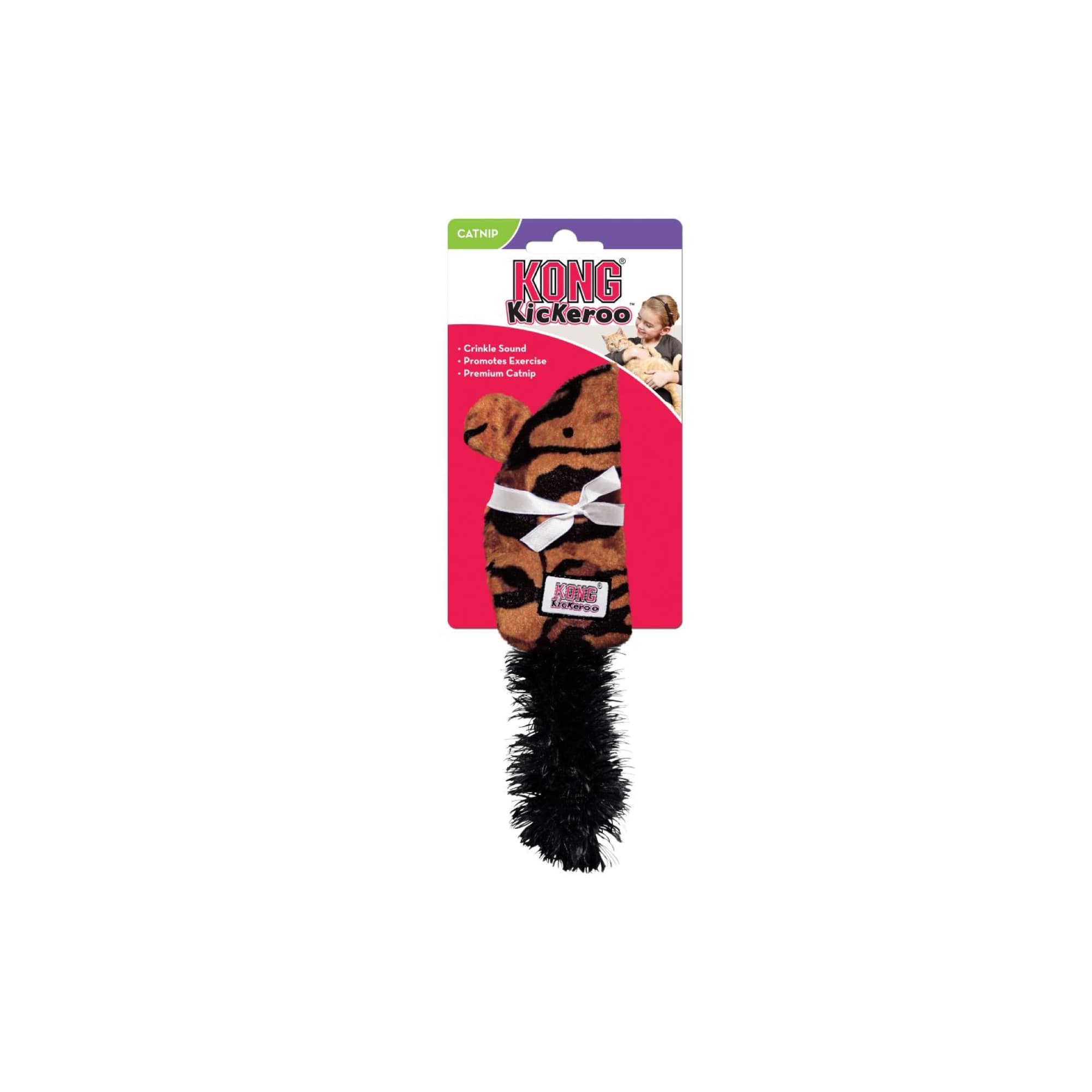 KONG Kickeroo Mouse Assorted (One Size), 1pcs