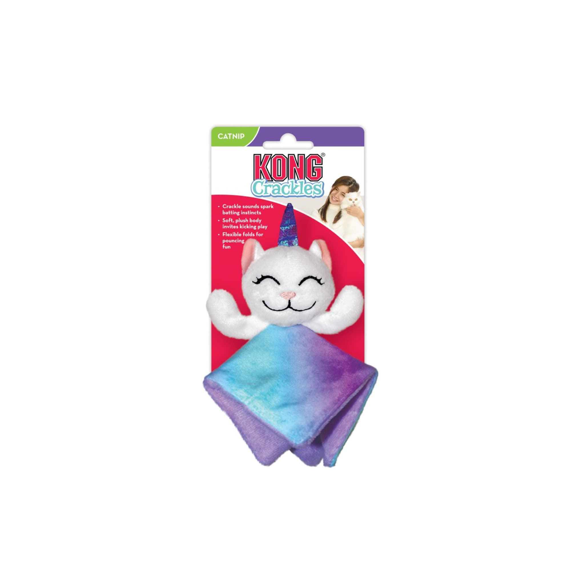 KONG Crackles Caticorn (One Size), 1pcs