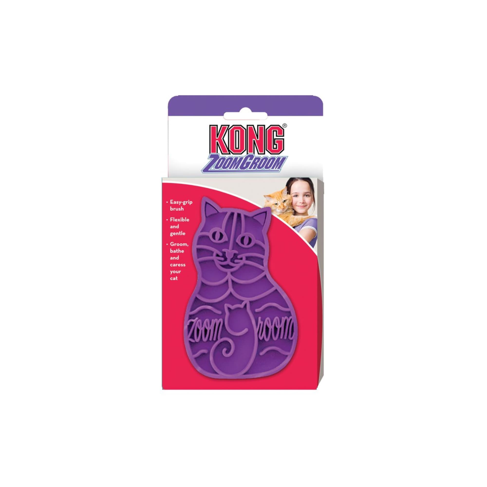 KONG Cat ZoomGroom (One Size), 1pcs