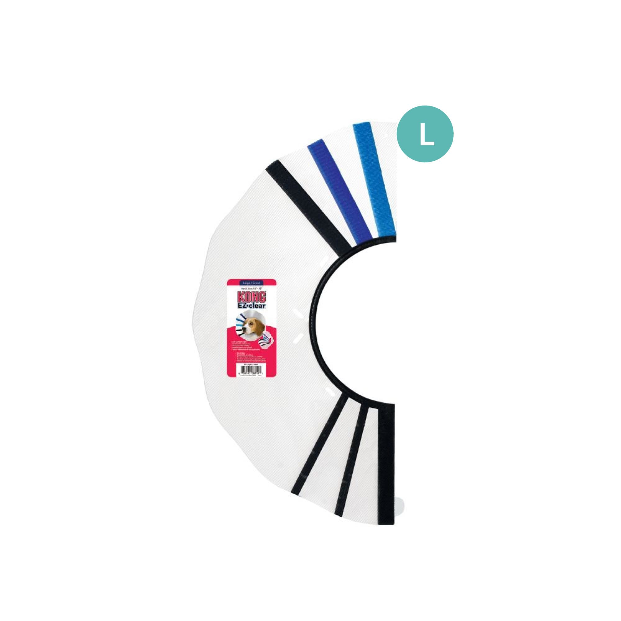 KONG E-Collar EZ Clear (Large), 1pcs
