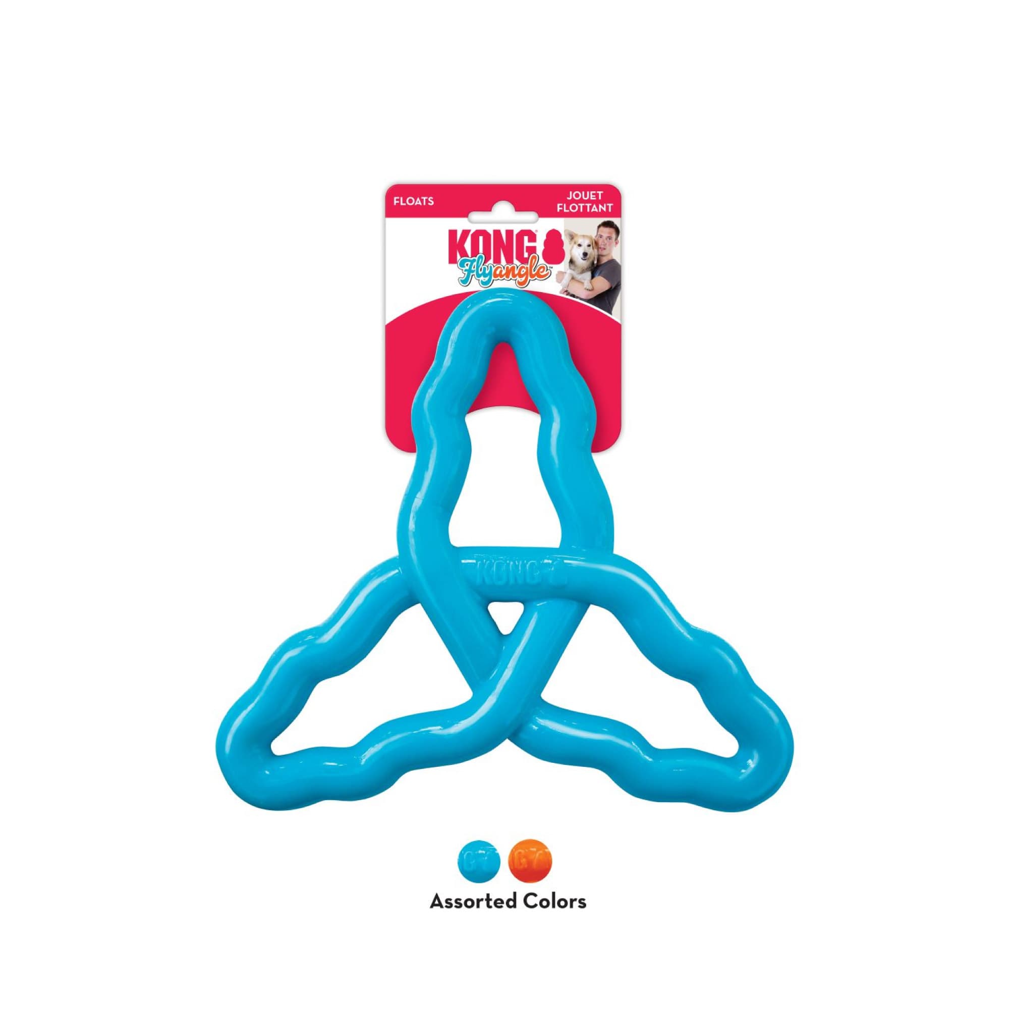 KONG Flyangle Assorted (Large), 1pcs