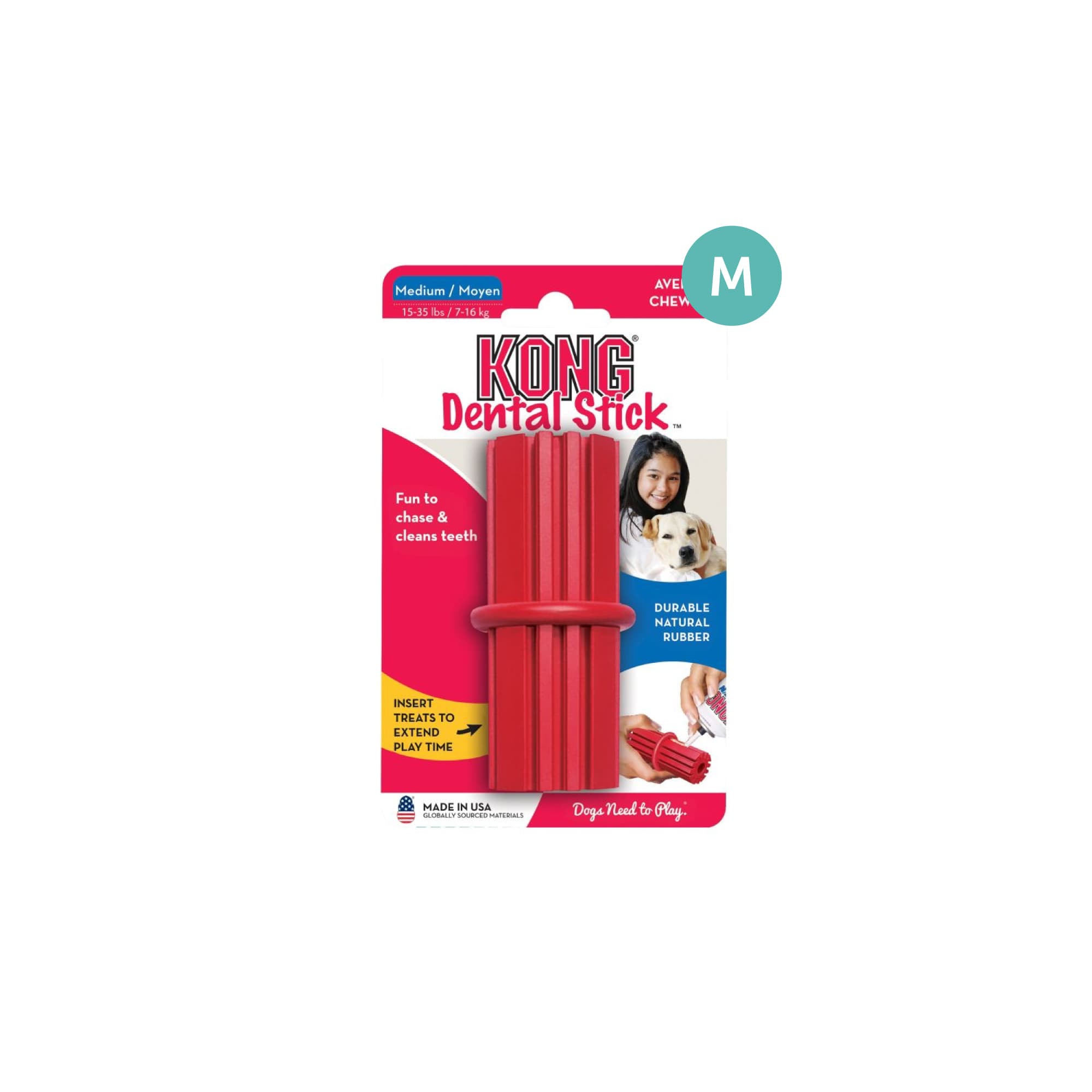 KONG Classic Dental Stick (Medium), 1pcs