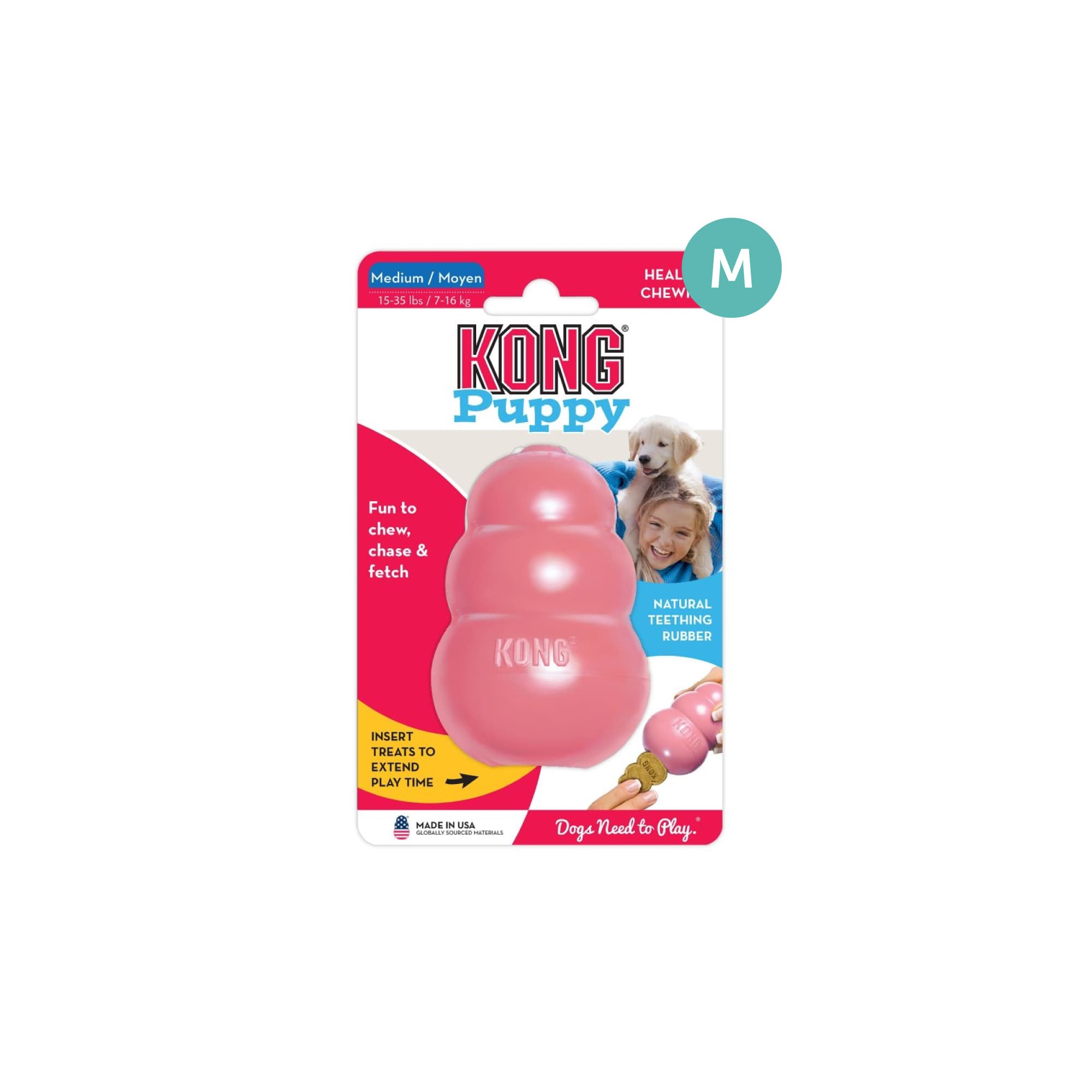 KONG Puppy (Medium), 1pcs