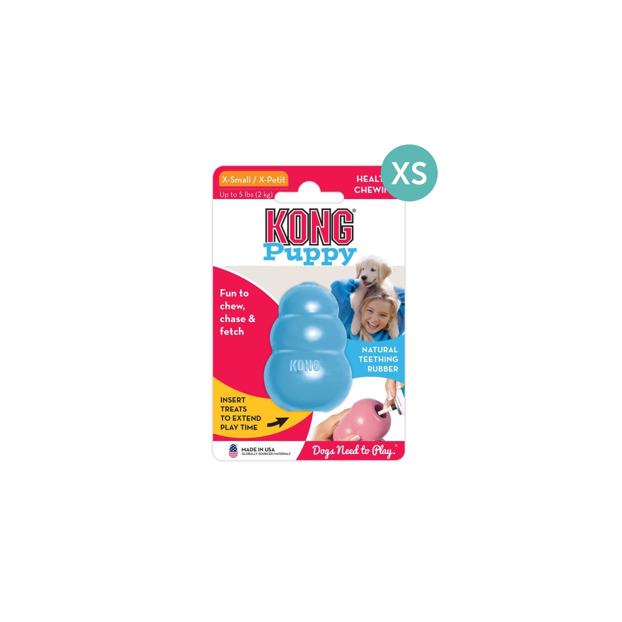KONG Puppy (XSmall), 1pcs