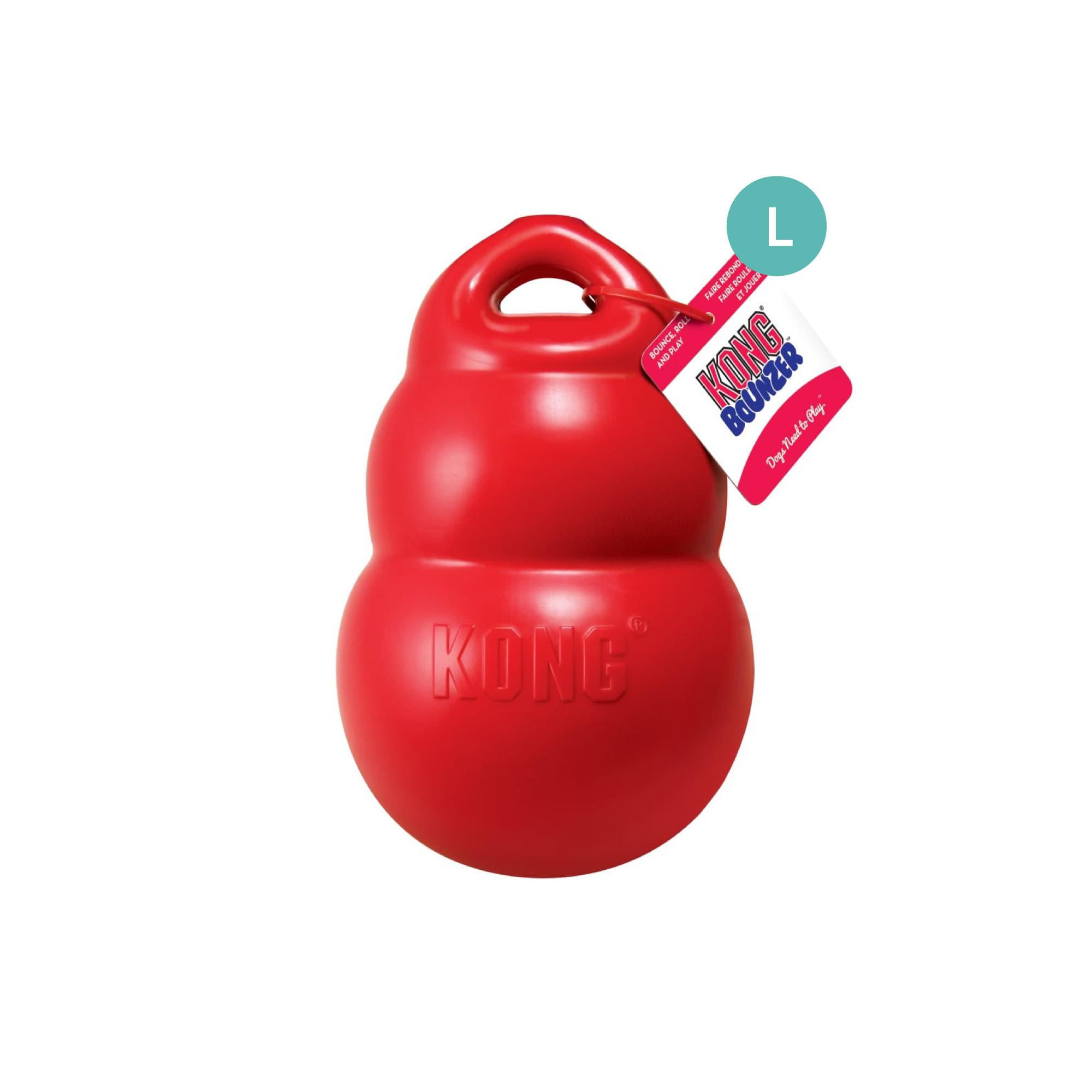 KONG Puppy Ball w/Hole (Medium/Large), 1pcs