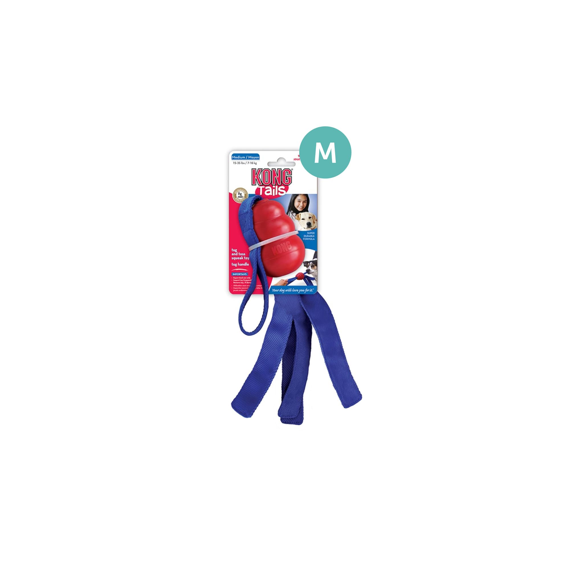 KONG Classic Tails (Medium), 1pcs