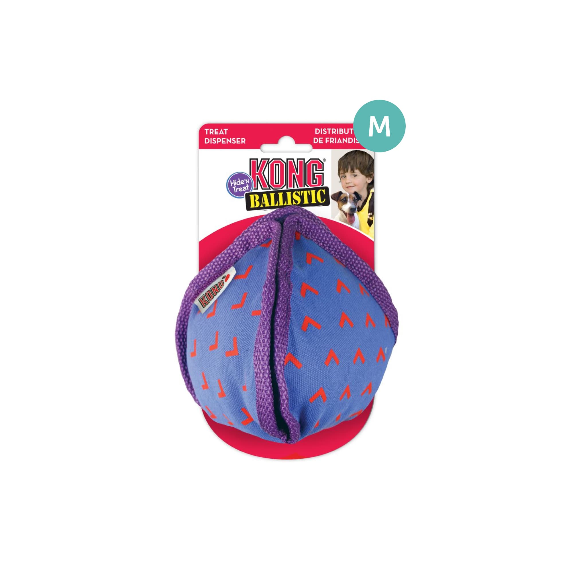KONG Ballistic Hide 'n Treat Assorted (Medium), 1pcs