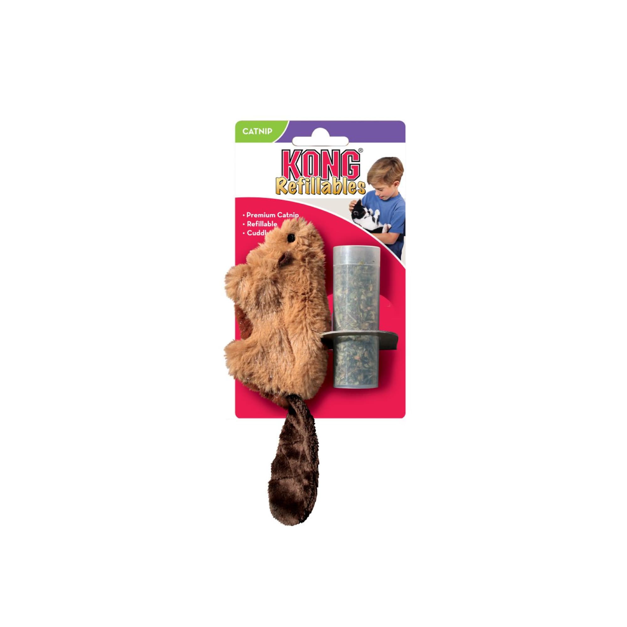 KONG Refillables Beaver (One Size), 1pcs