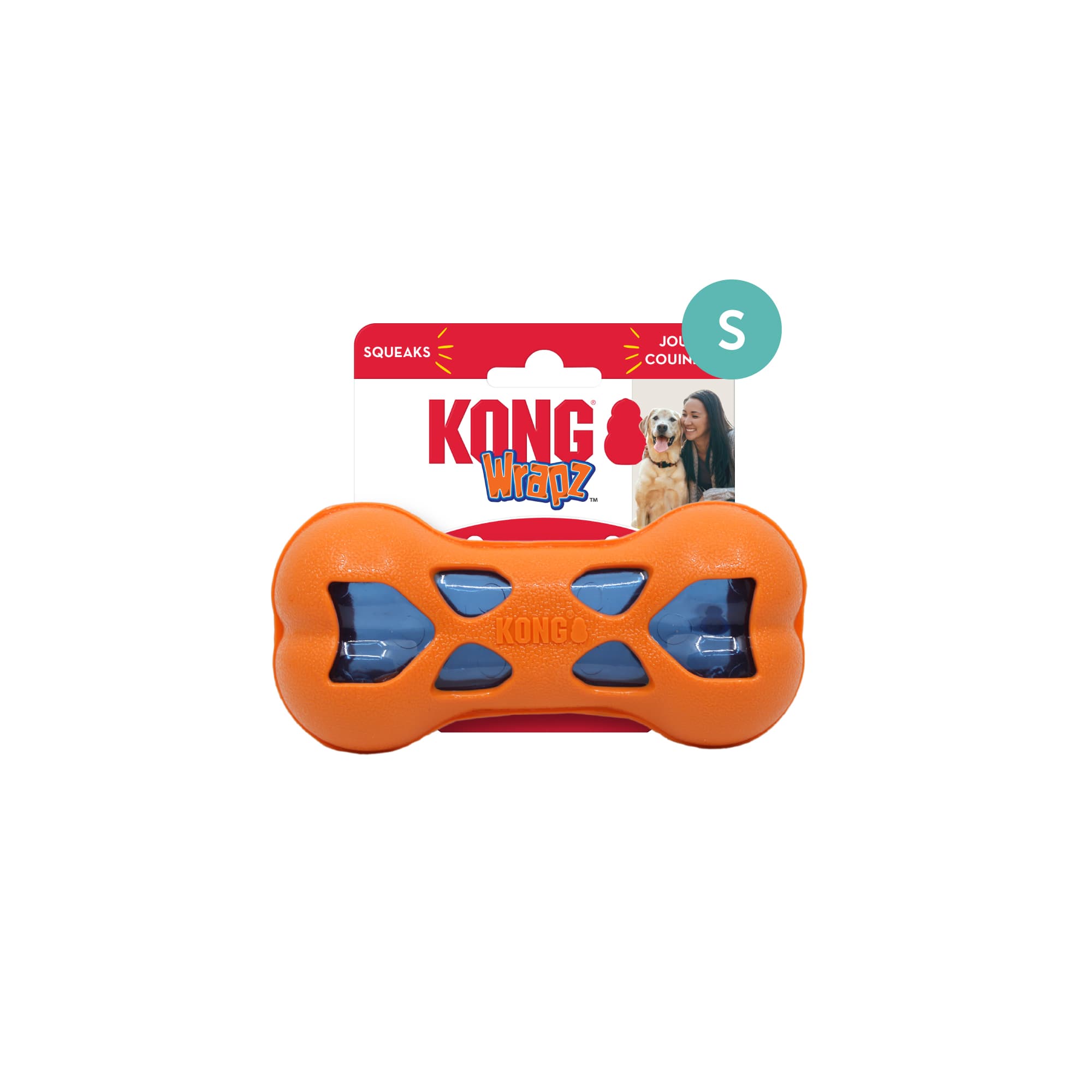 KONG Floppy Knots Fox (Small/Medium), 1pcs