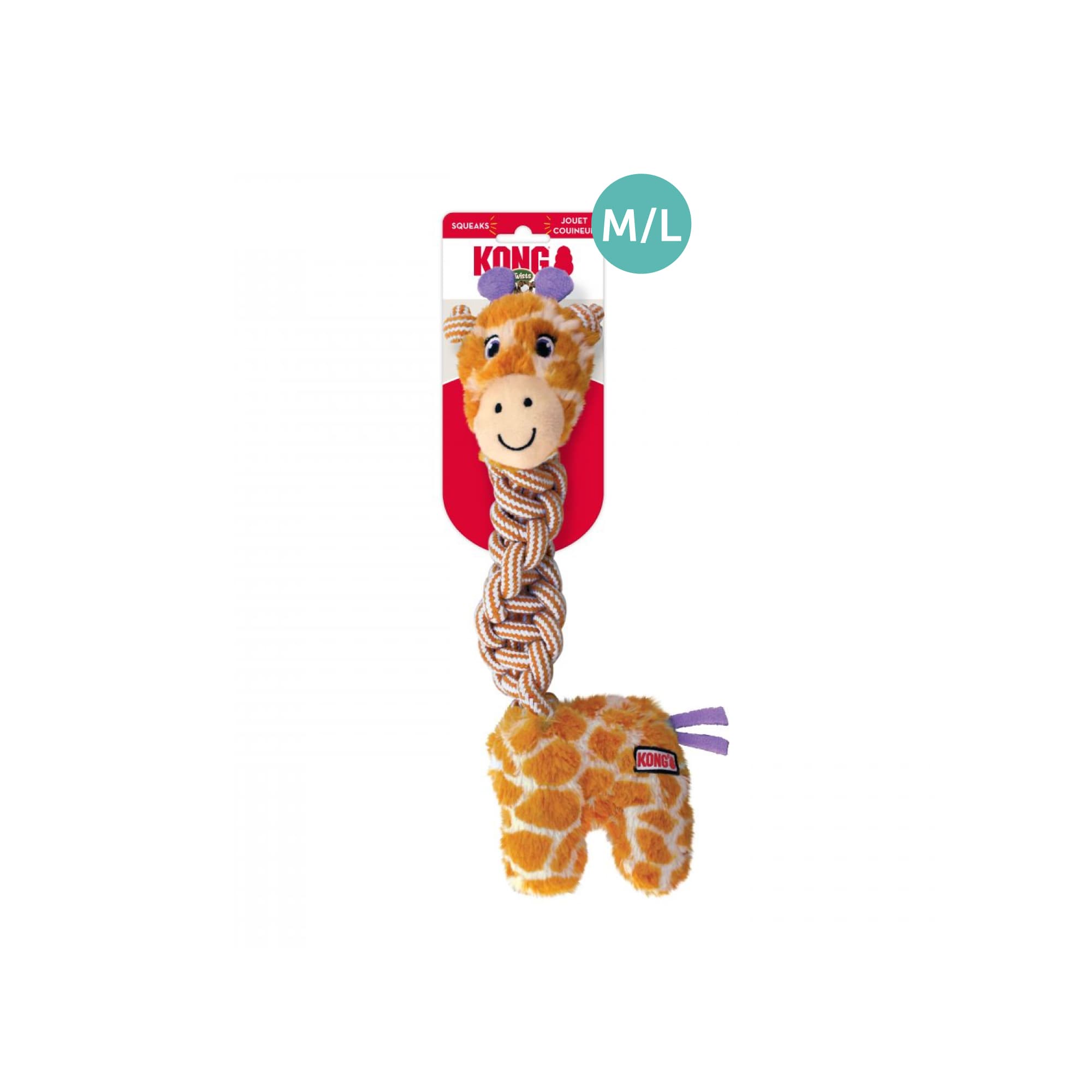 KONG Knots Twists Assorted (Medium/Large), 1pcs