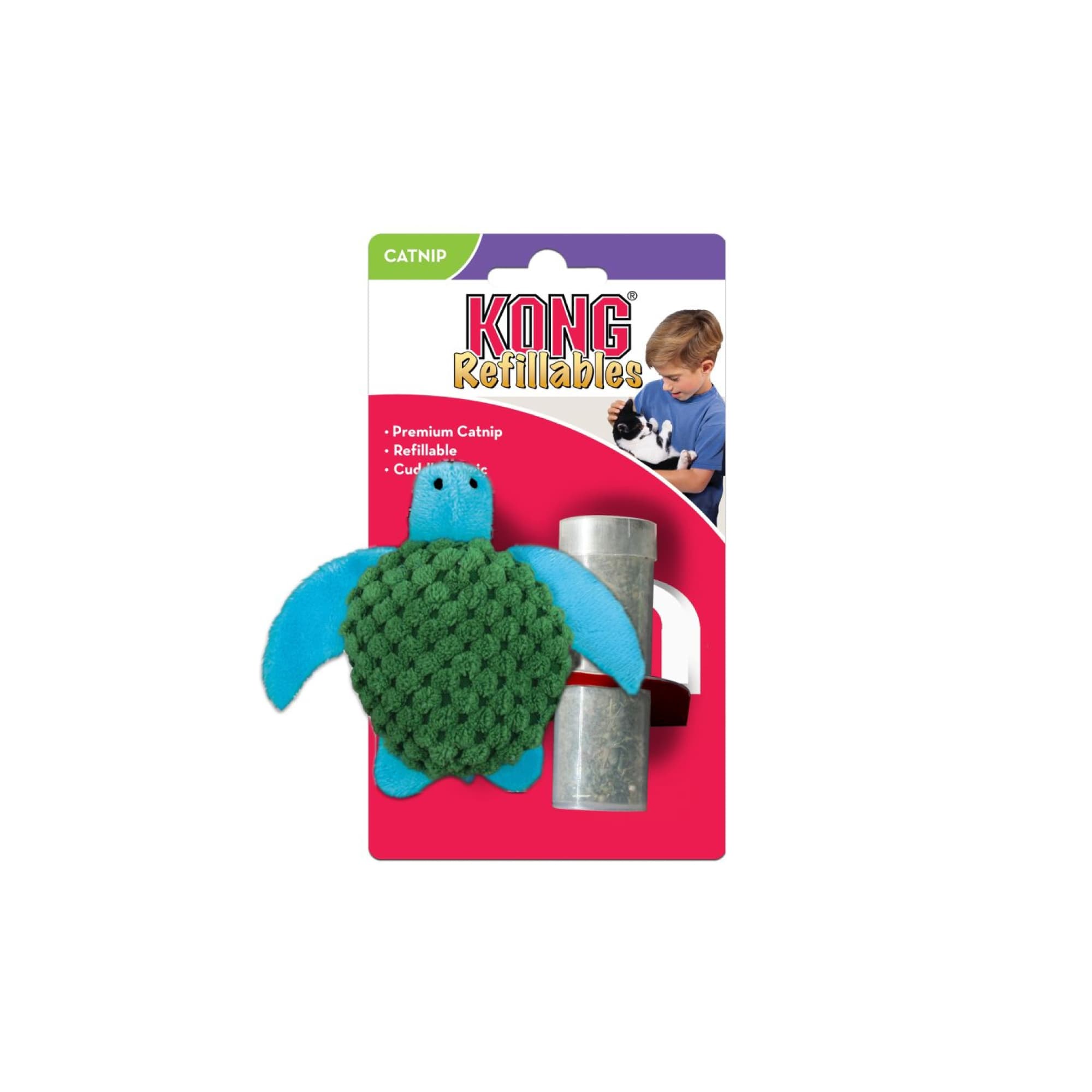 KONG Refillables Turtle (One Size), 1pcs