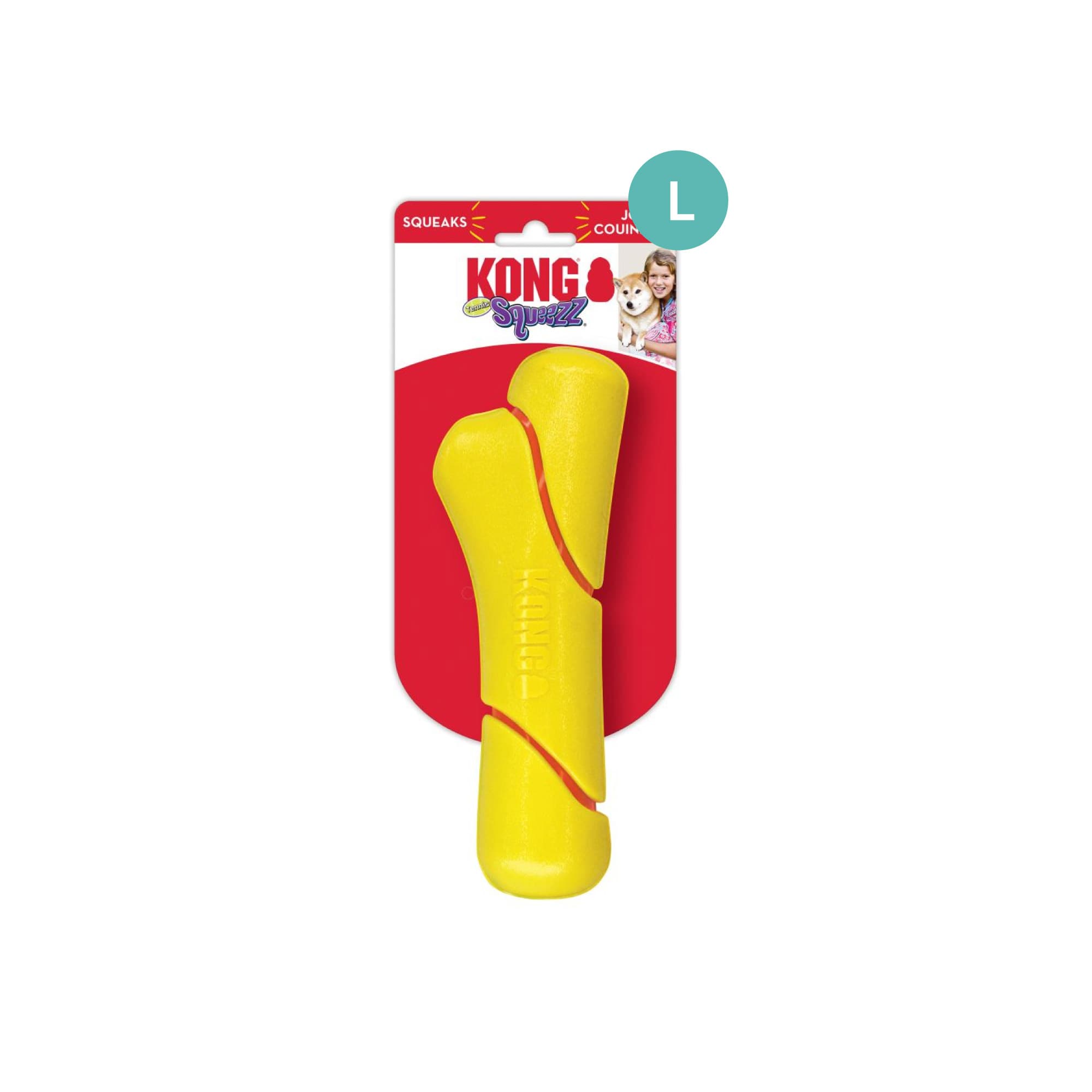 KONG Squeezz Tennis Stick (Large), 1pcs