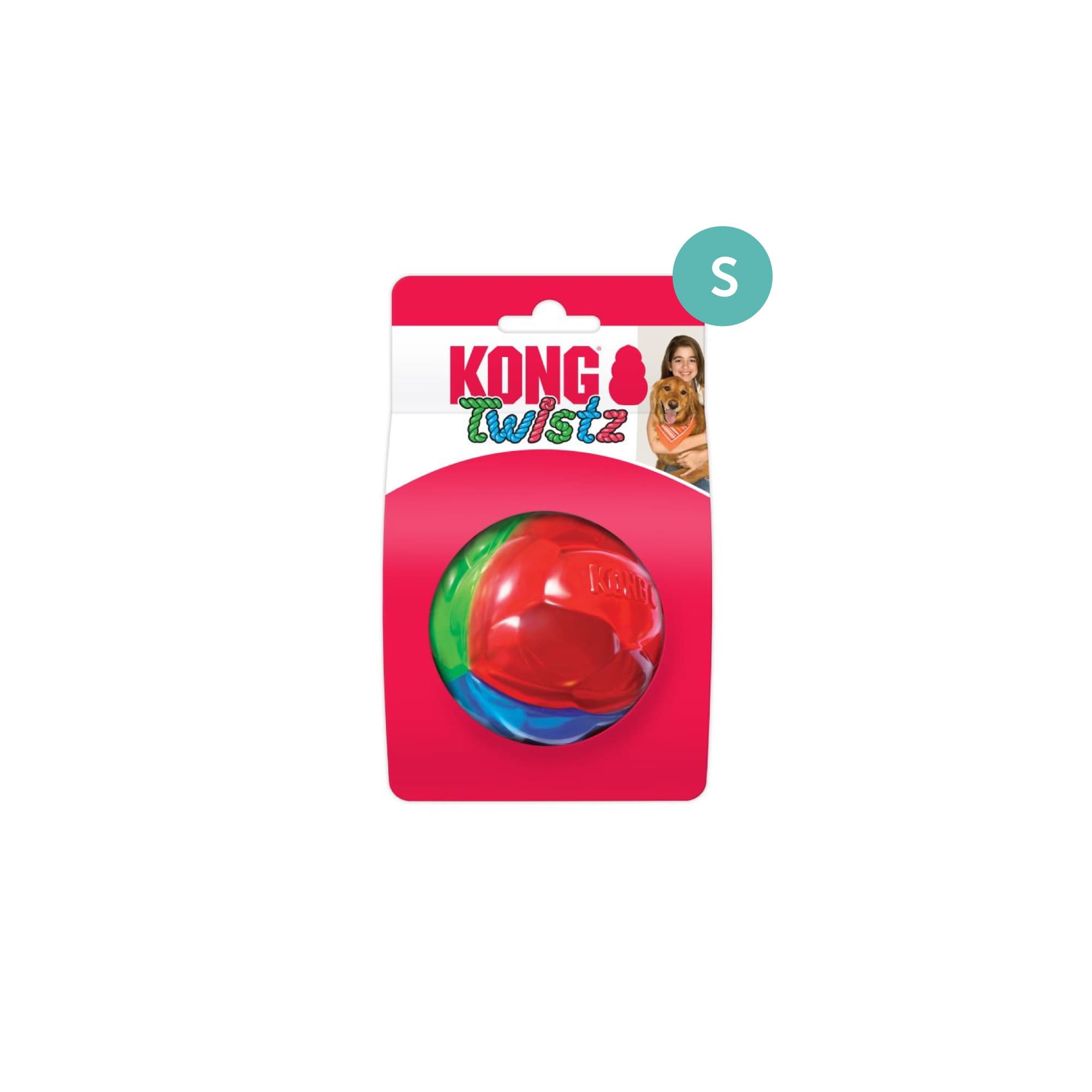 KONG Twistz Ball (Medium), 1pcs