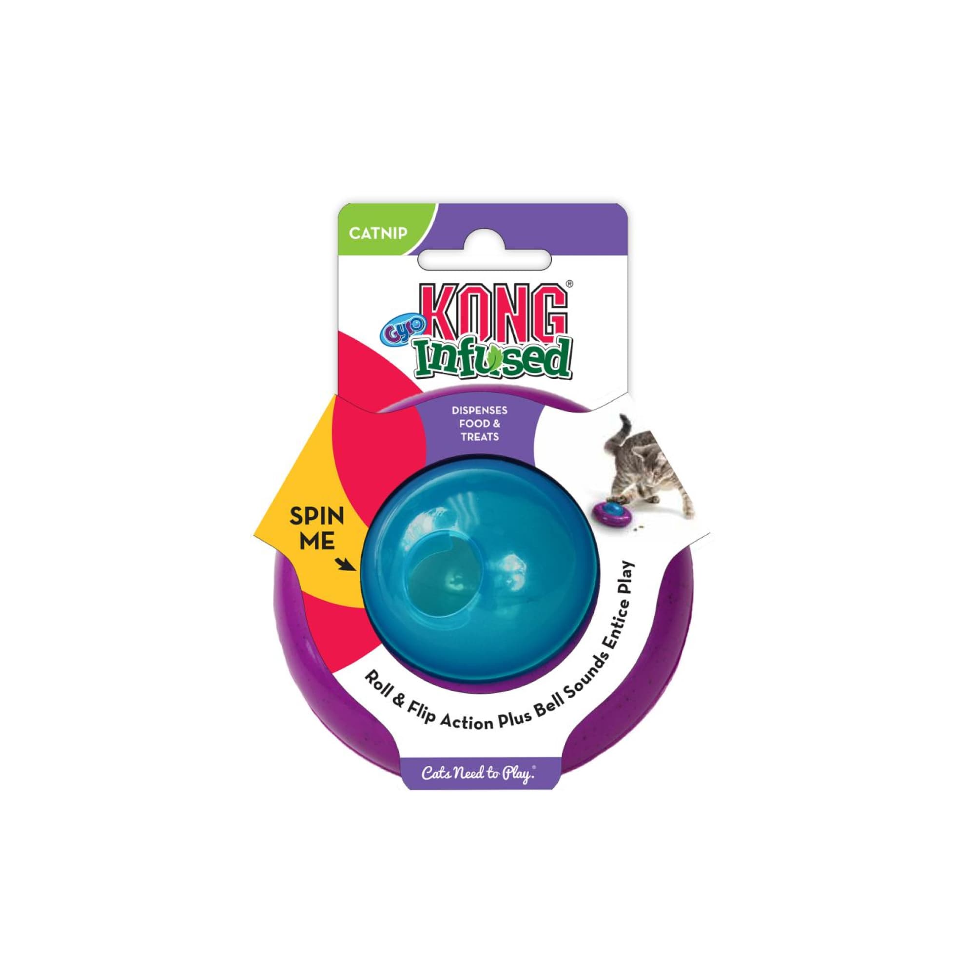 KONG Infused Cat Gyro (One Size), 1pcs