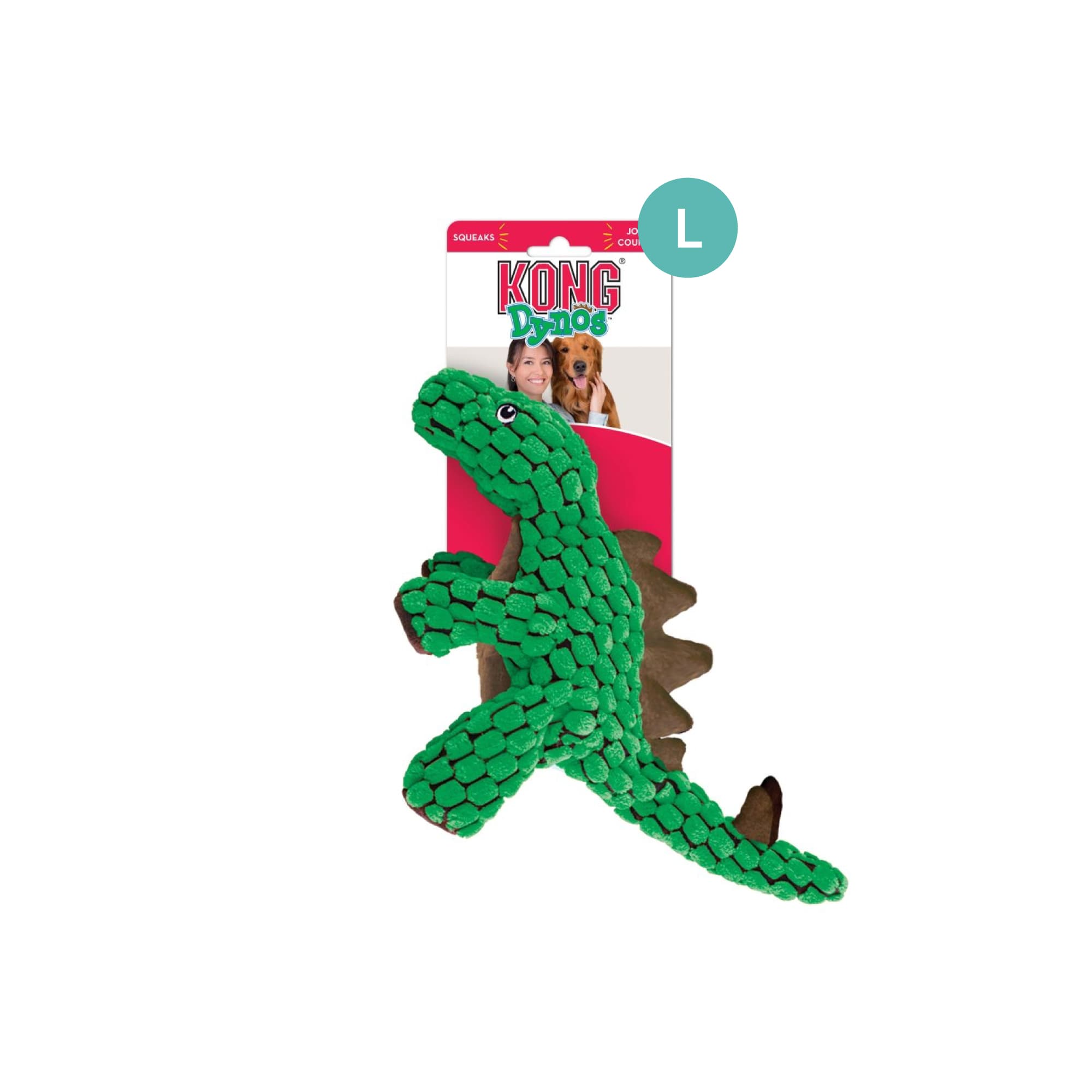 KONG Dynos Stegosaurus Green (Large), 1pcs