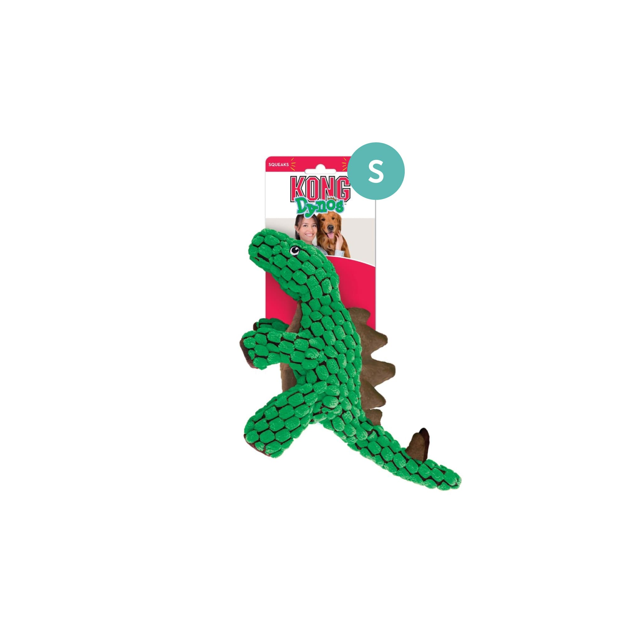 KONG Dynos Stegosaurus Green (Small), 1pcs