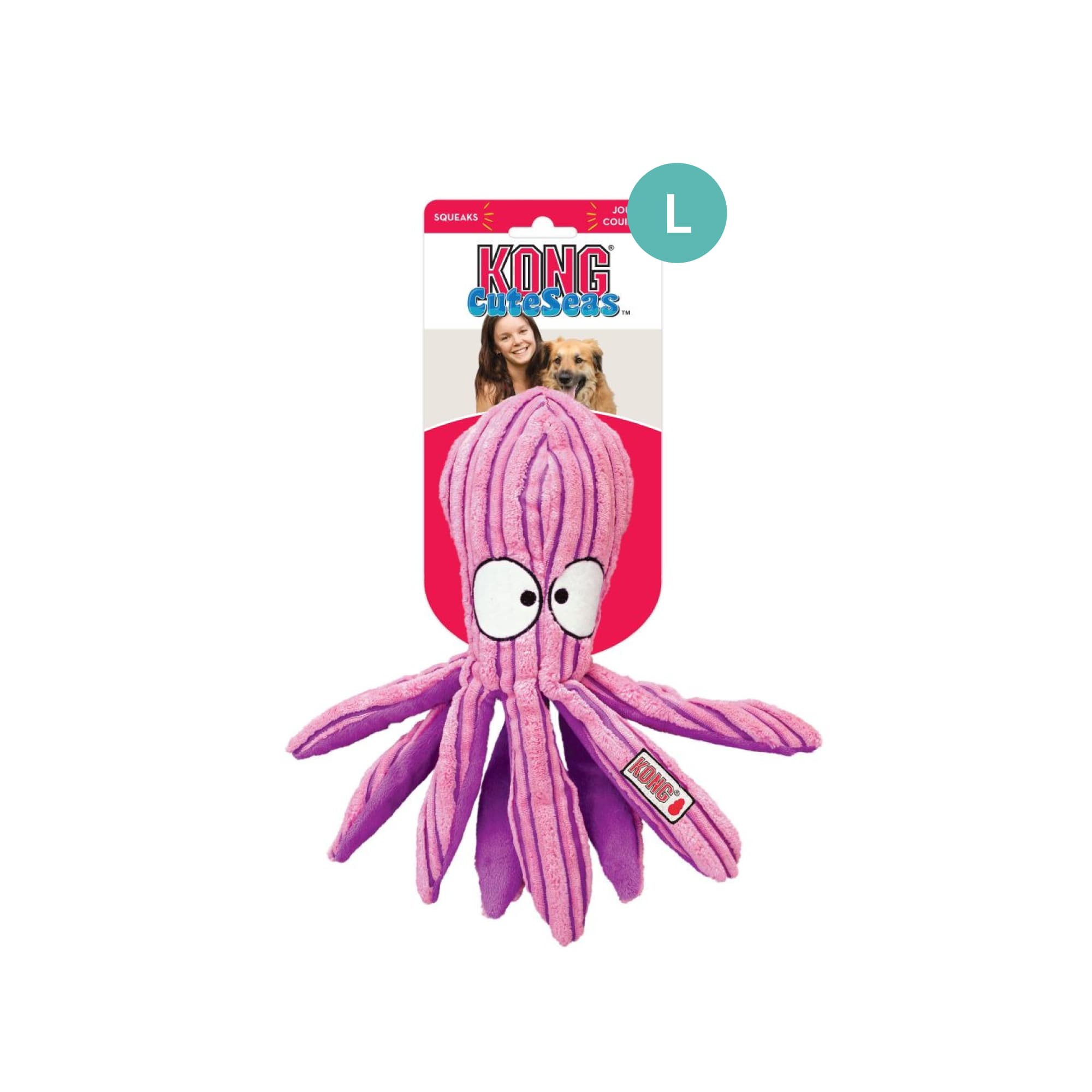 KONG Cuteseas Octopus (Large), 1pcs