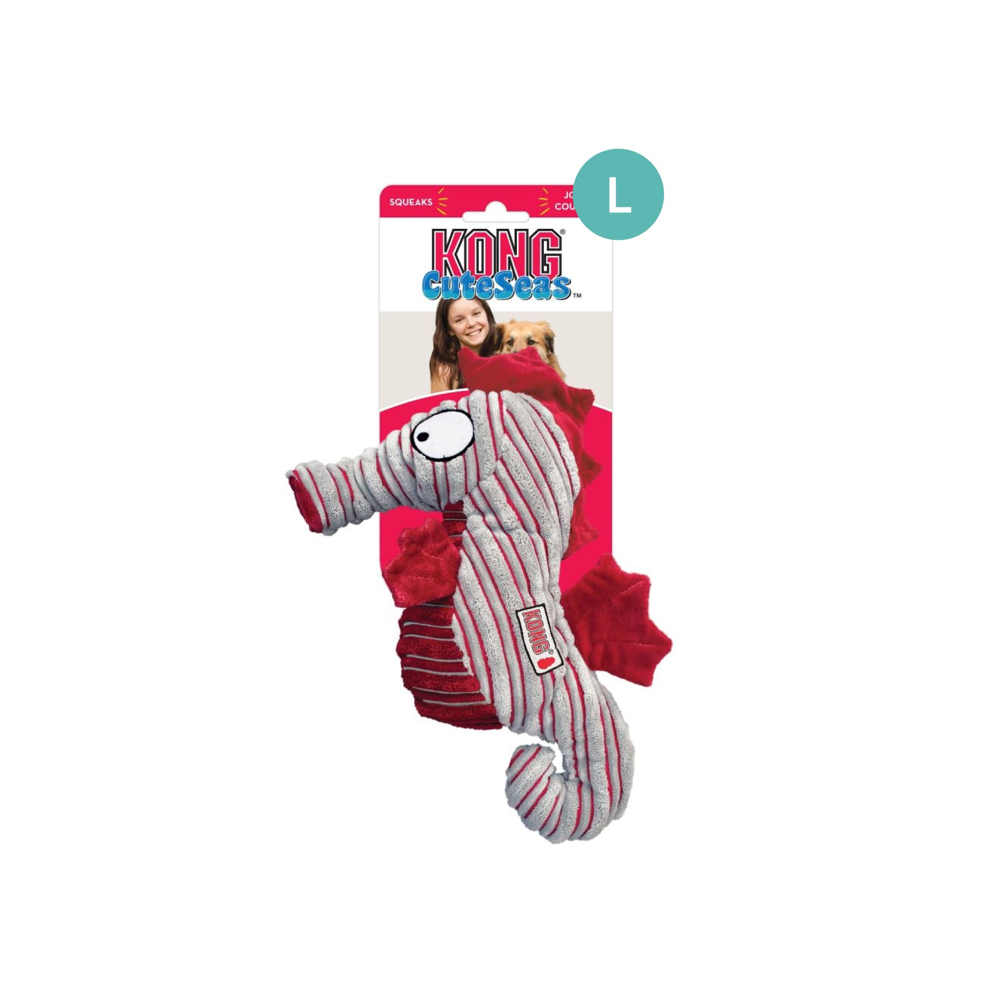 KONG Cuteseas® Seahorse Lg Seahorse (Large), 1pcs