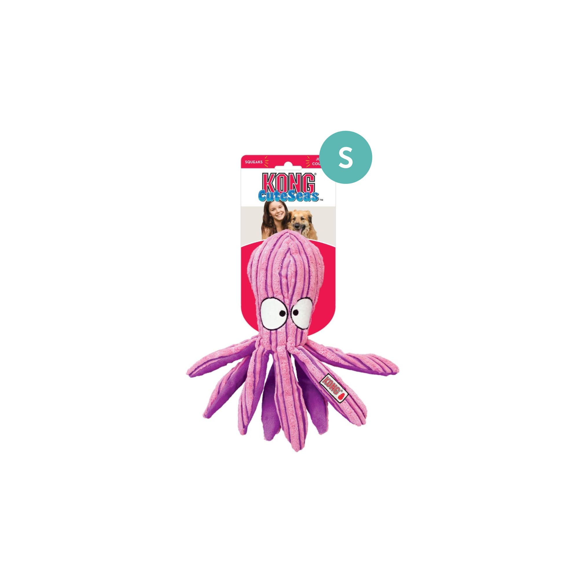 KONG Cuteseas® Octopus Sm Octopus (Small), 1pcs