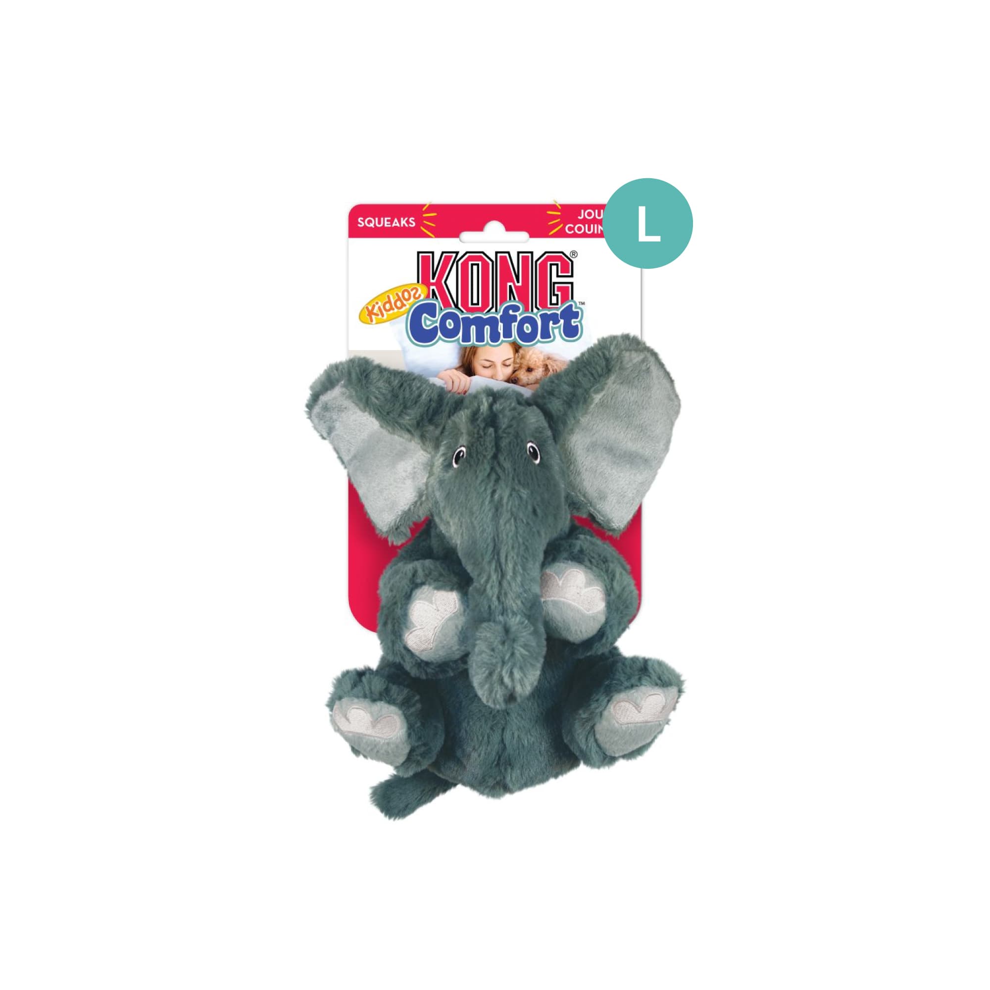 KONG Comfort Kiddos Elephant (Large), 1pcs