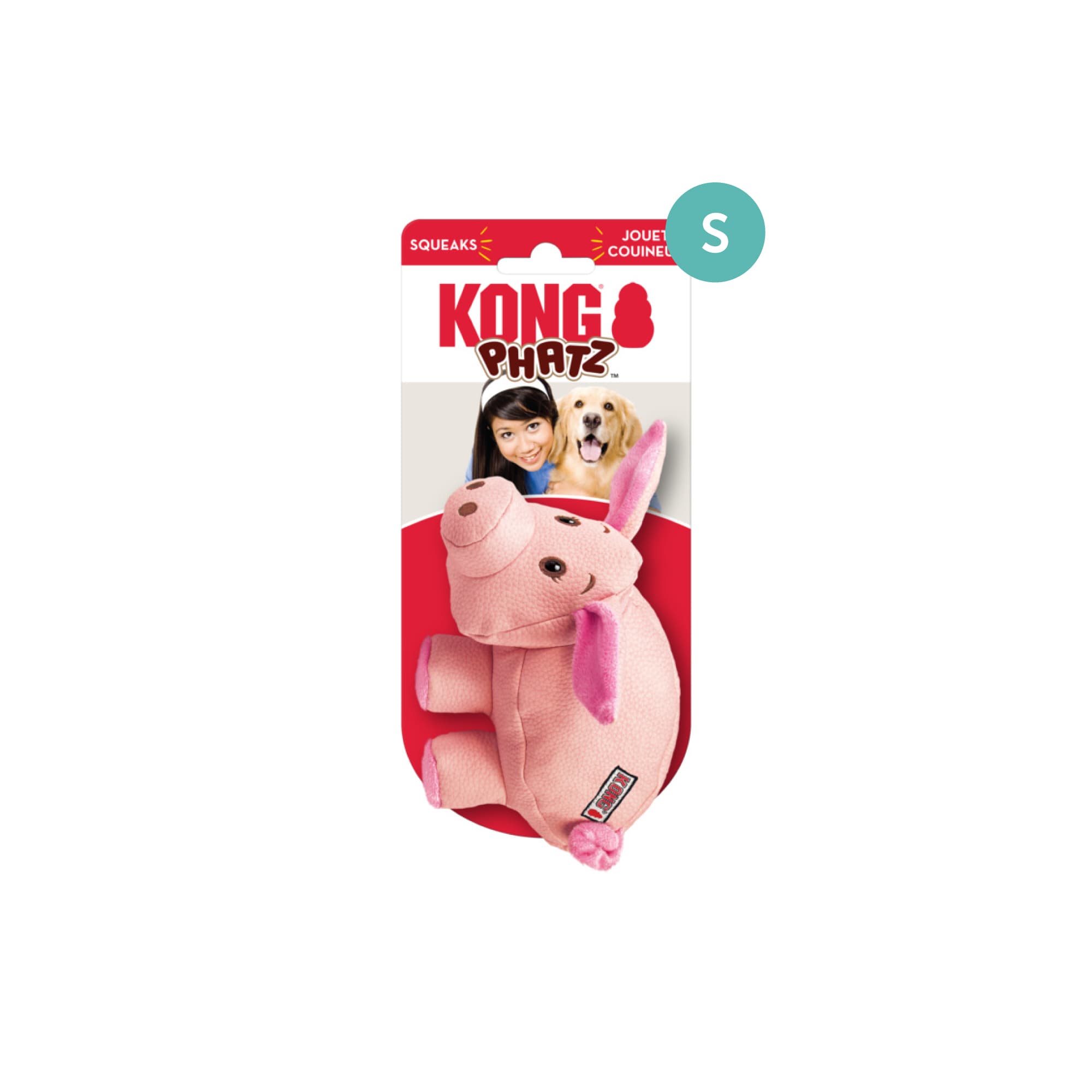 KONG Phatz Pig (Small), 1pcs