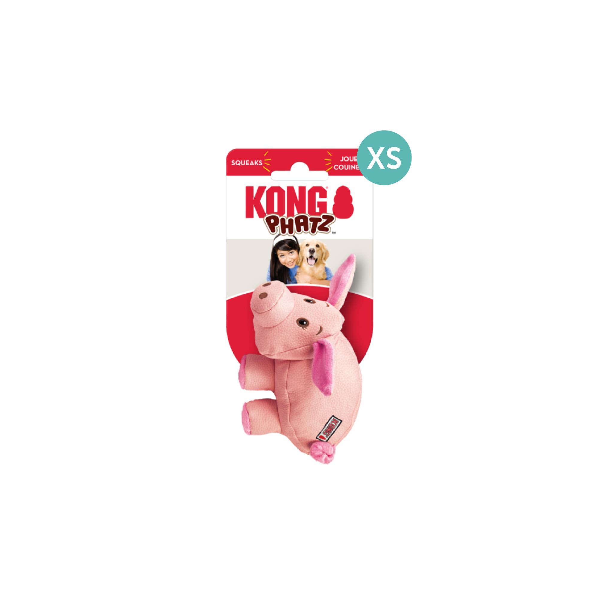 KONG Phatz Pig (XSmall), 1pcs