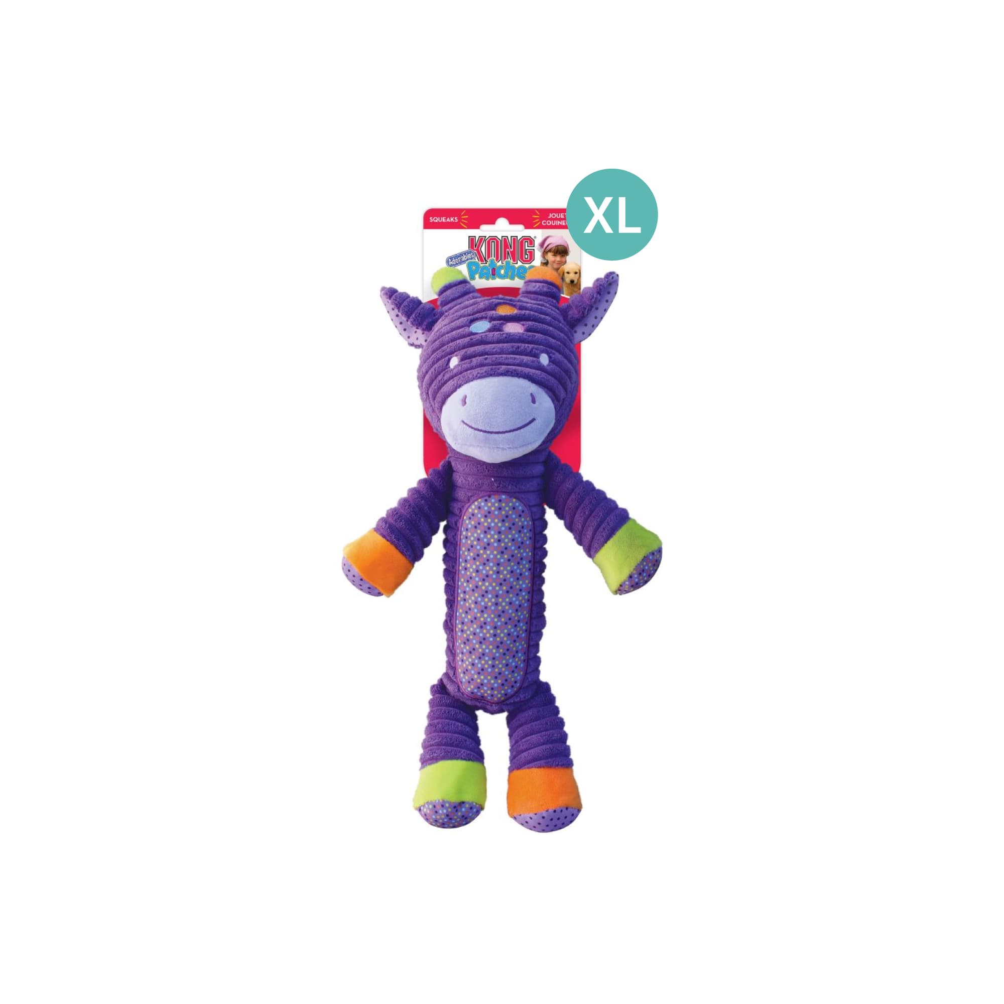 KONG Patches Adorables Giraffe (XLarge), 1pcs
