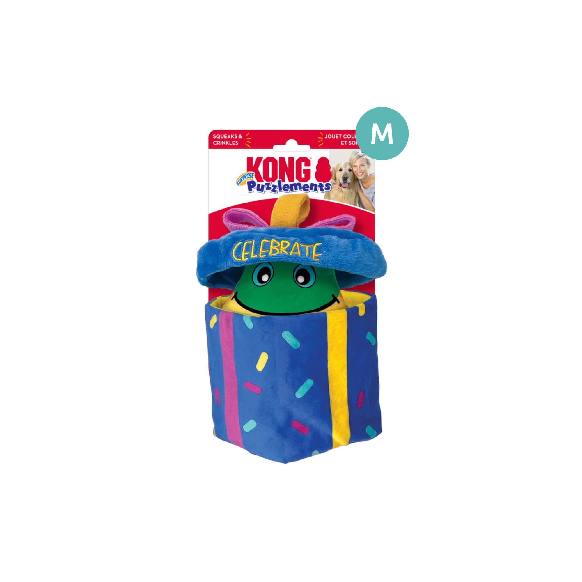 KONG Puzzlements Surprise Present (Medium), 1pcs