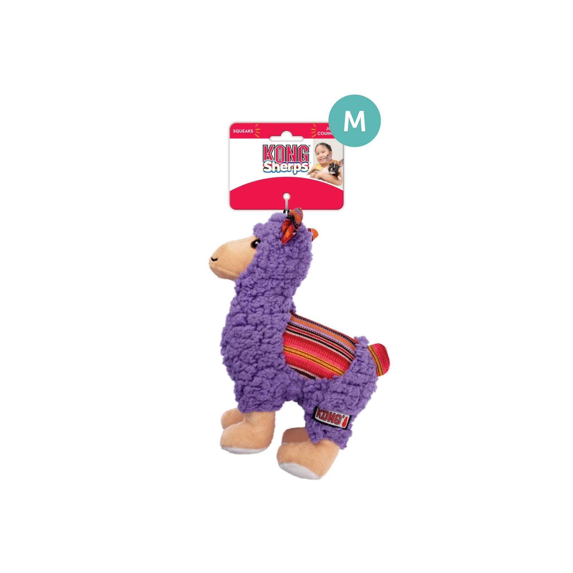 KONG Sherps Llama (Medium), 1pcs