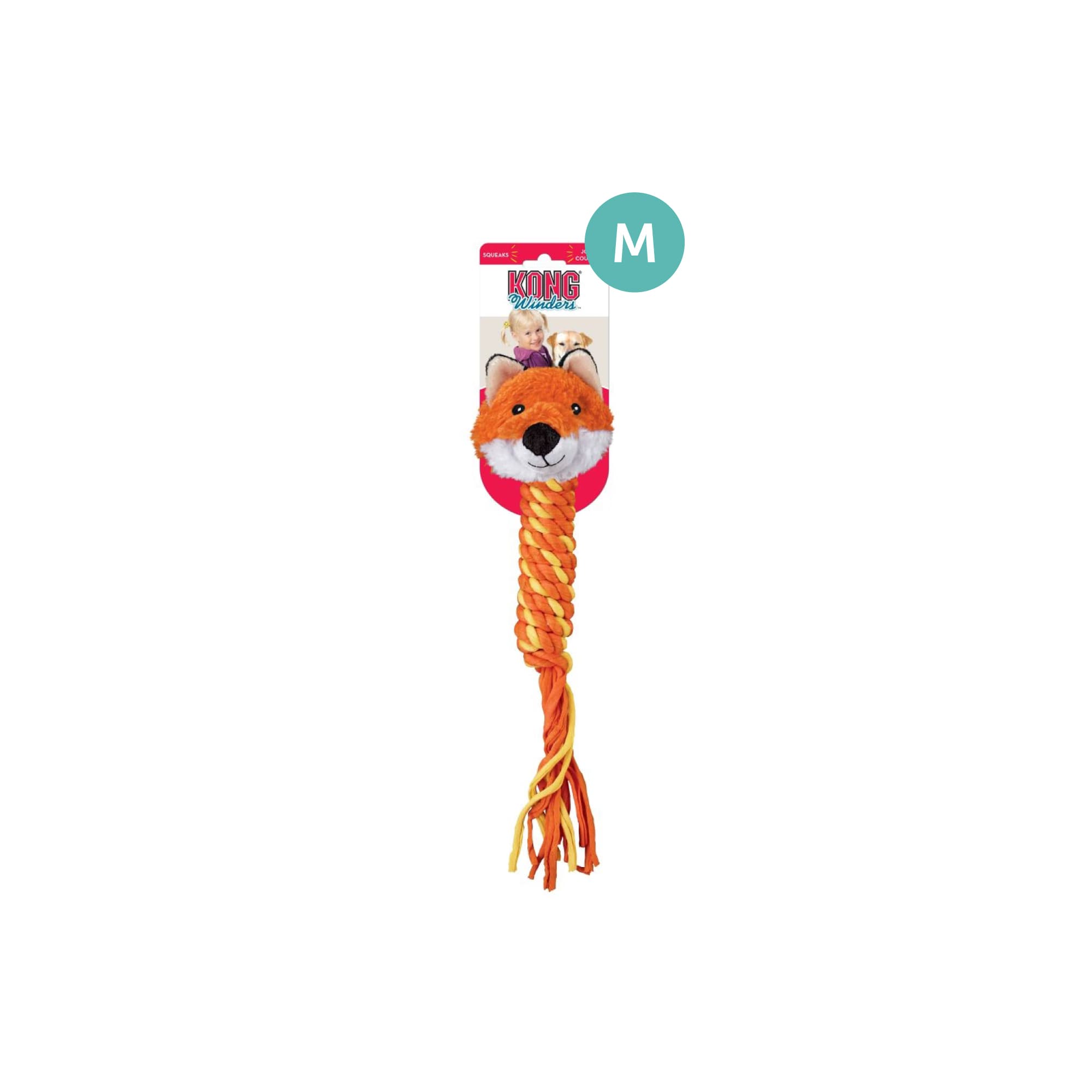 KONG Winders Fox (Medium), 1pcs