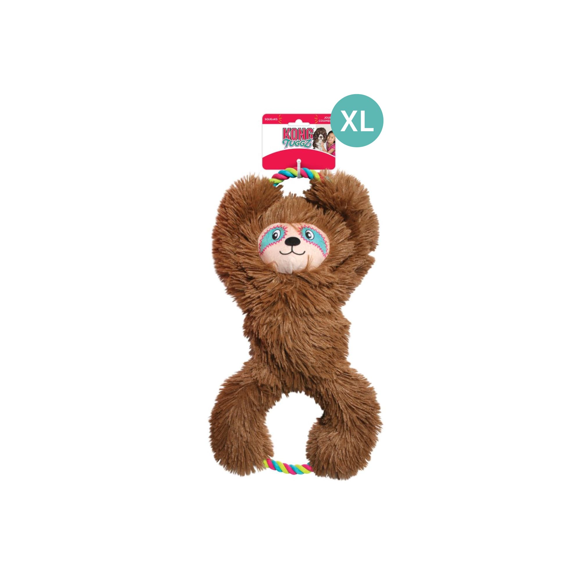 KONG Tuggz Sloth (XLarge), 1pcs