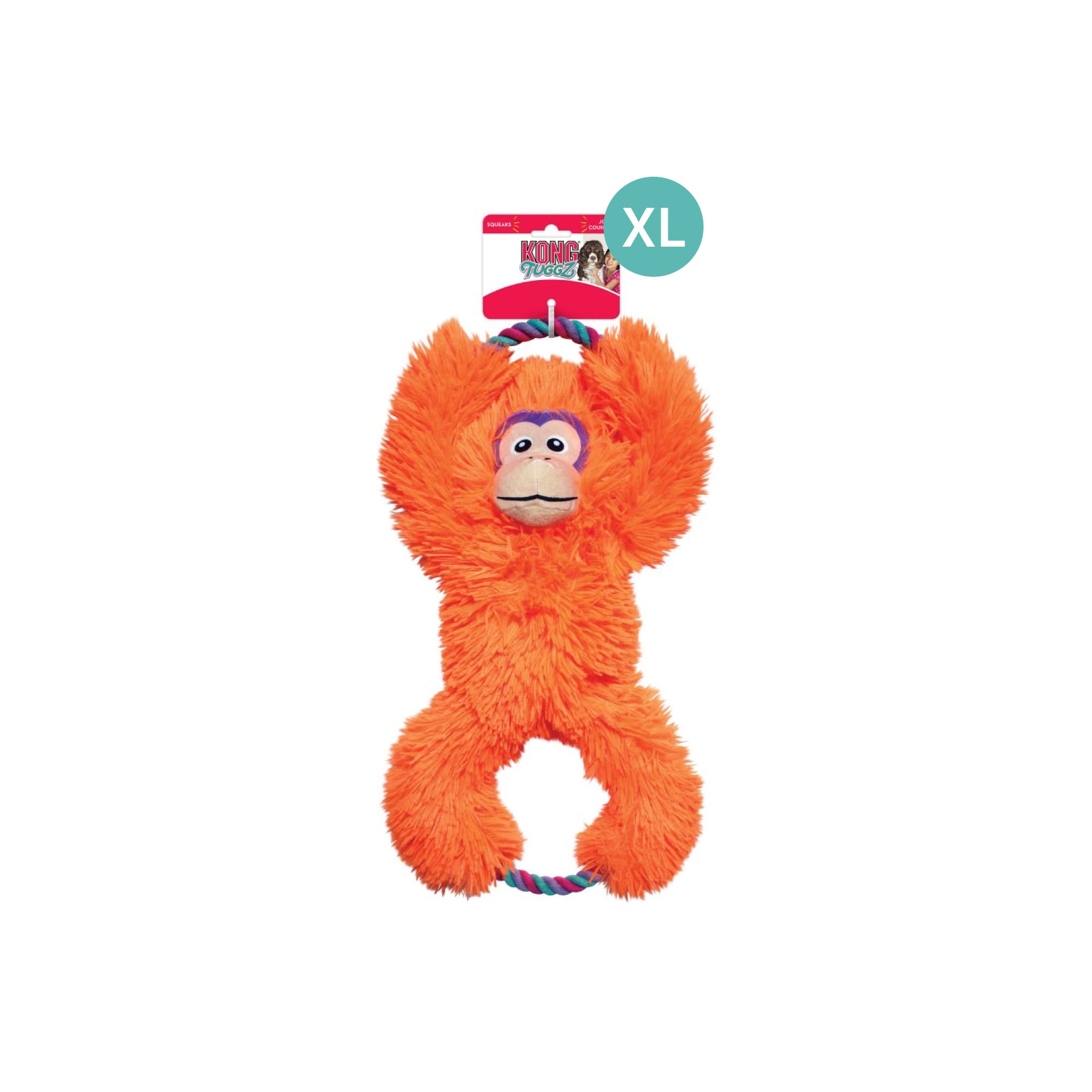 KONG Tuggz Monkey (XLarge), 1pcs