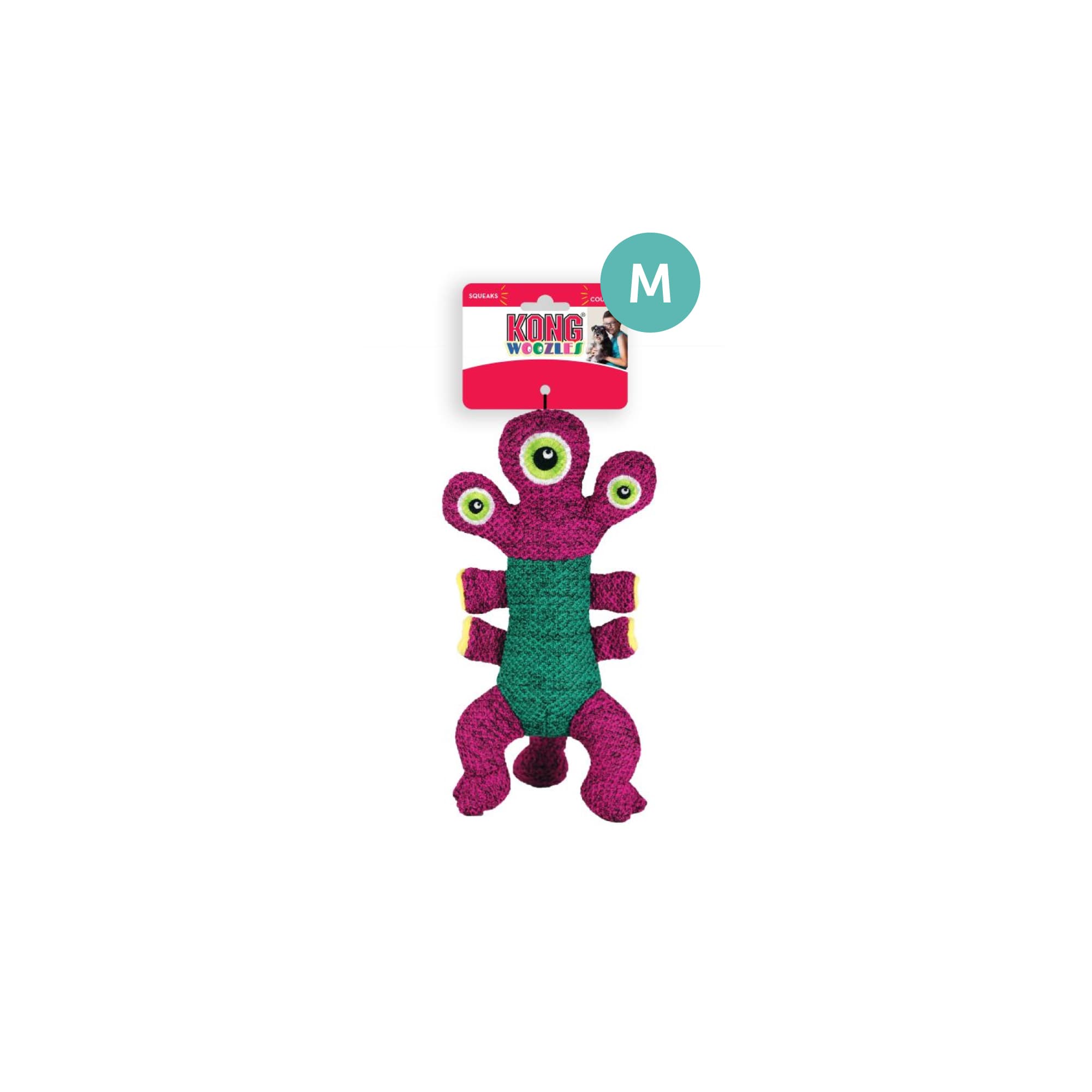 KONG Woozles Pink (Medium), 1pcs