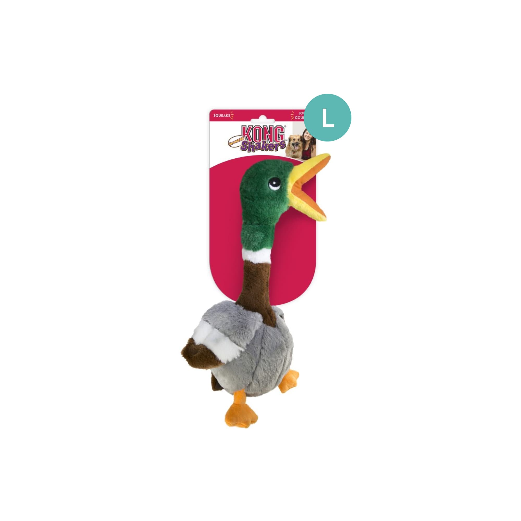 KONG Shakers Honkers Duck (Large), 1pcs