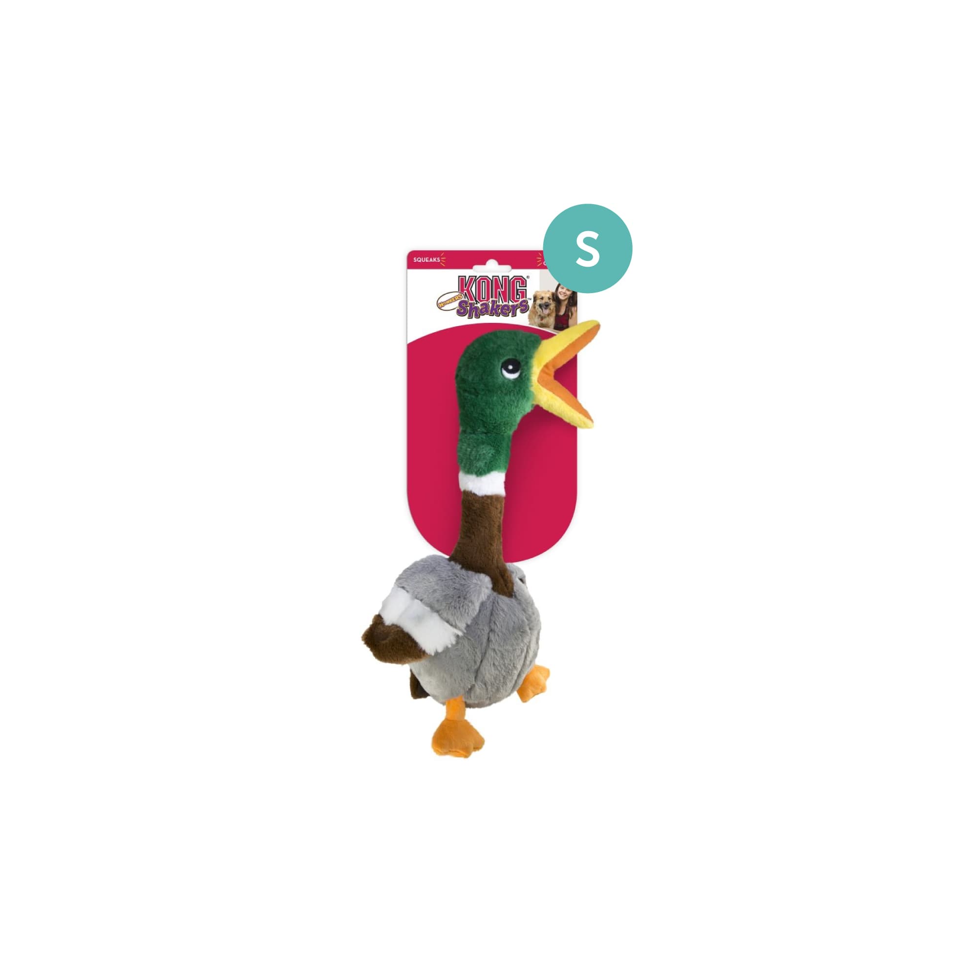 KONG Shakers Honkers Duck (Small), 1pcs