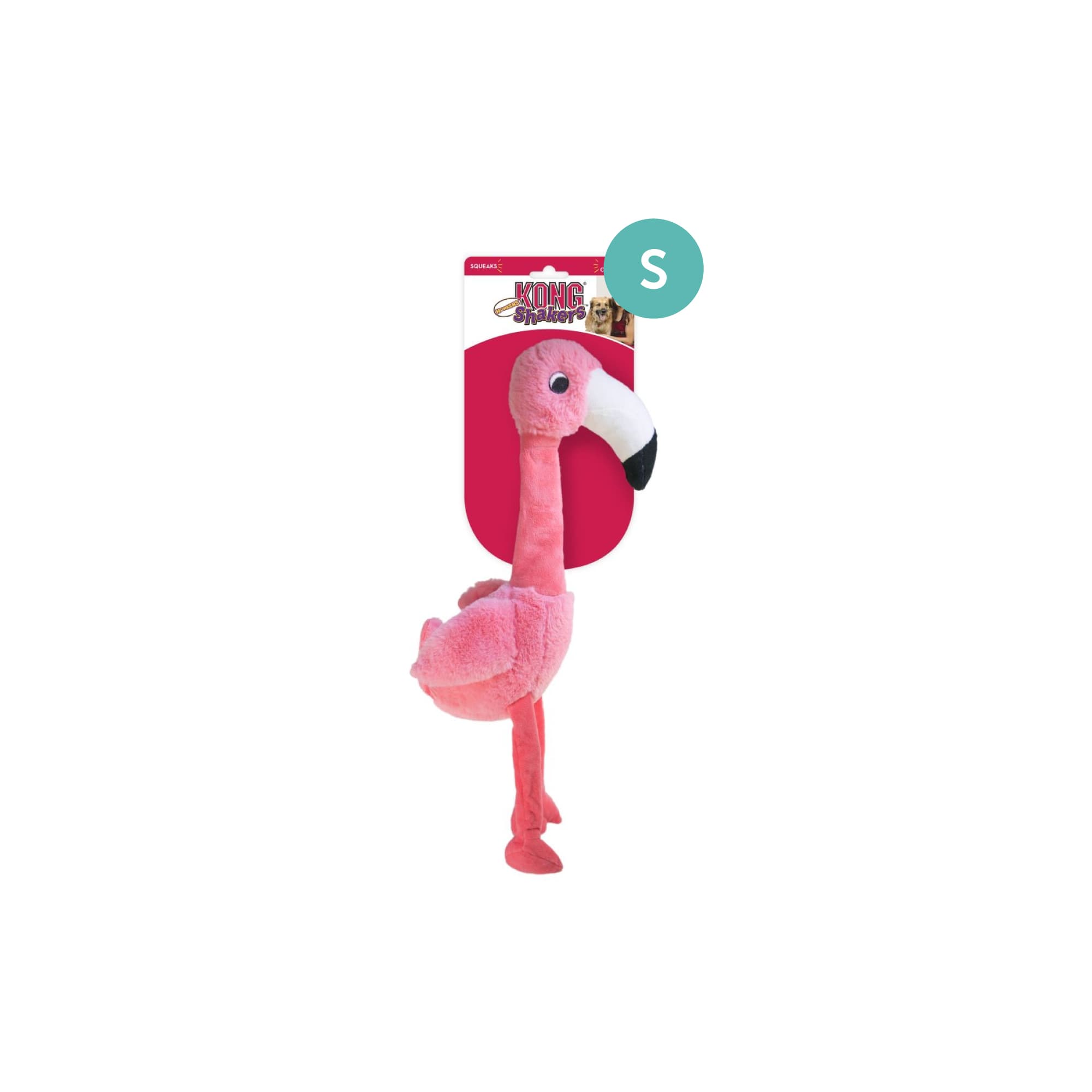 KONG Shakers Honkers Flamingo (Small), 1pcs
