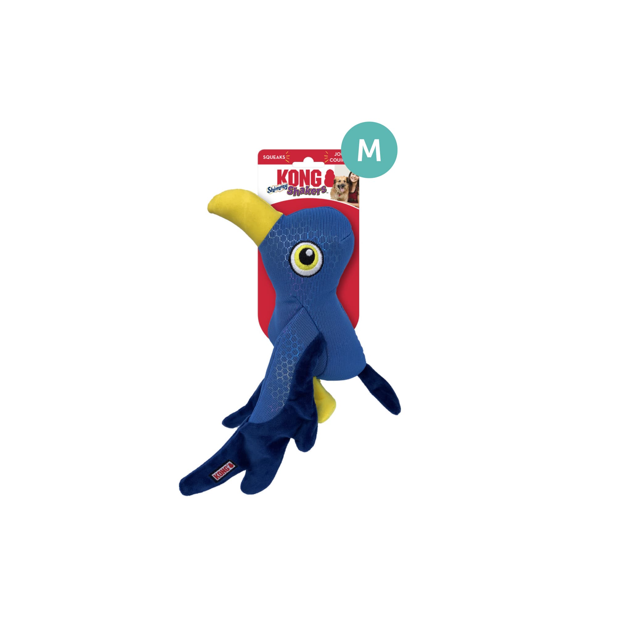 KONG Shakers Shimmy Seagull (Medium), 1pcs