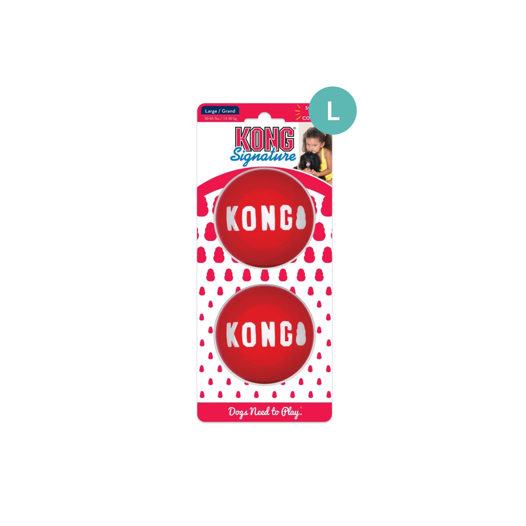 KONG Signature Balls (Large), 2pcs