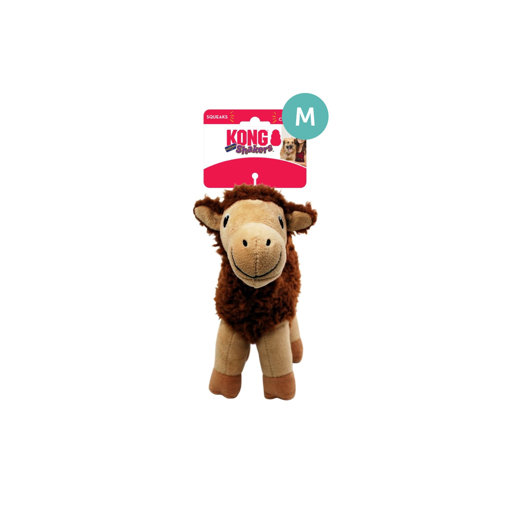 KONG Shakers Passports Camel (Medium), 1pcs