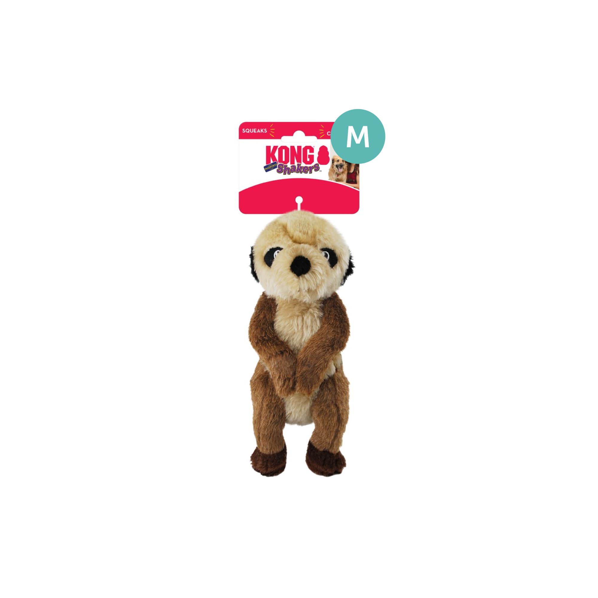 KONG Shakers Passports Meerkat (Medium), 1pcs