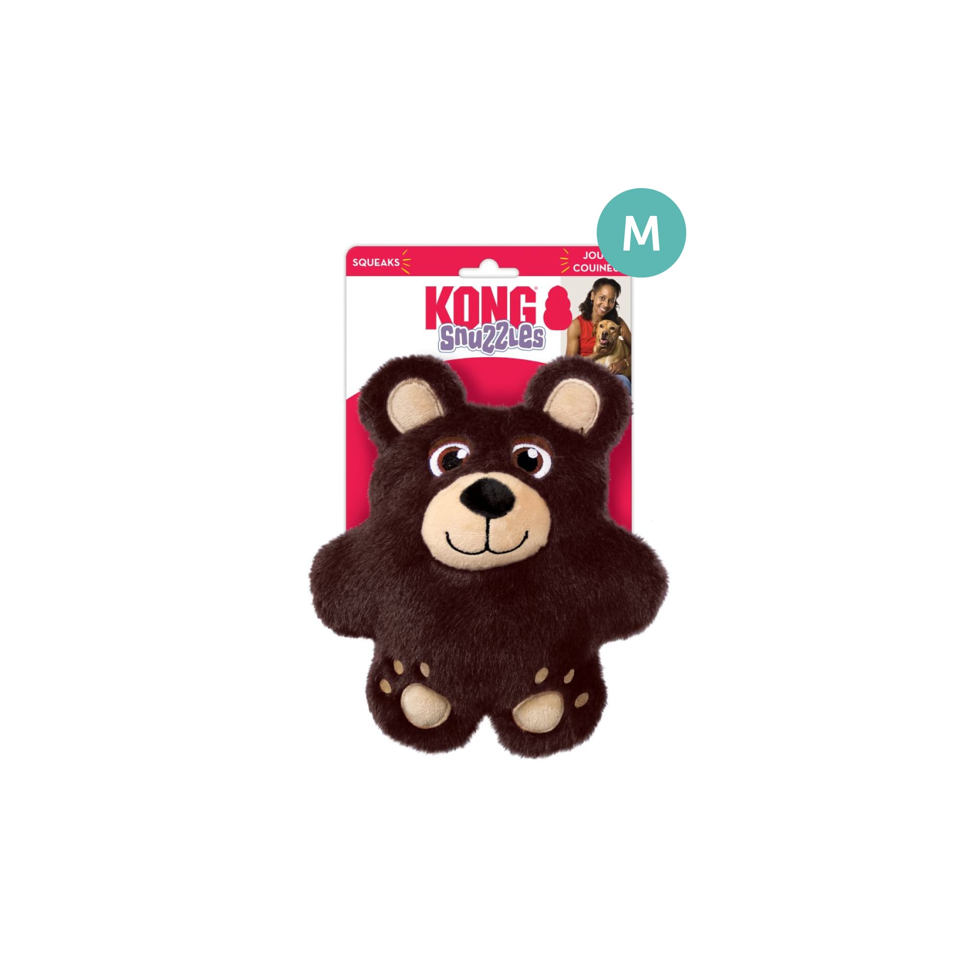 KONG Snuzzles Bear (Medium), 1pcs