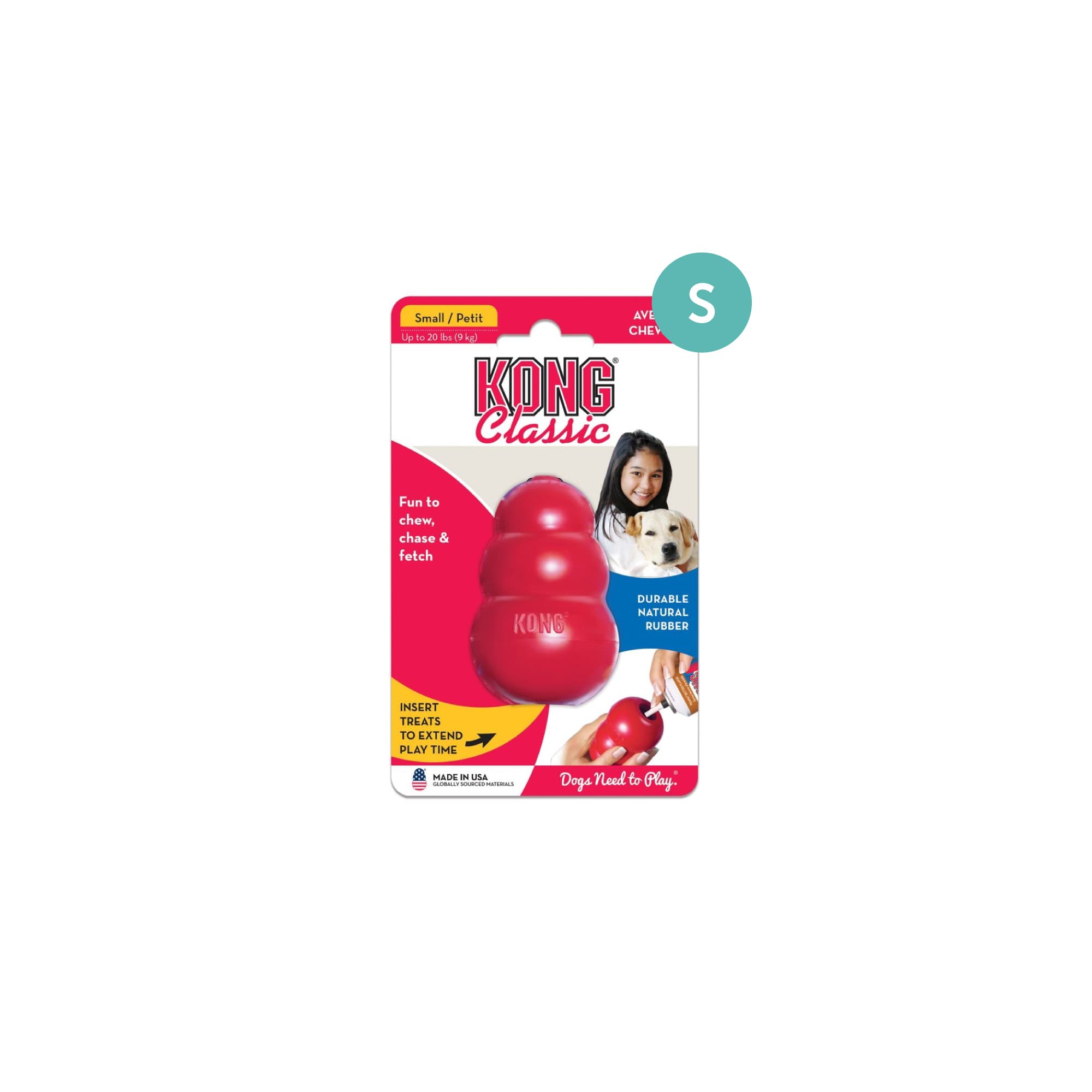 KONG Classic (Small), 1pcs