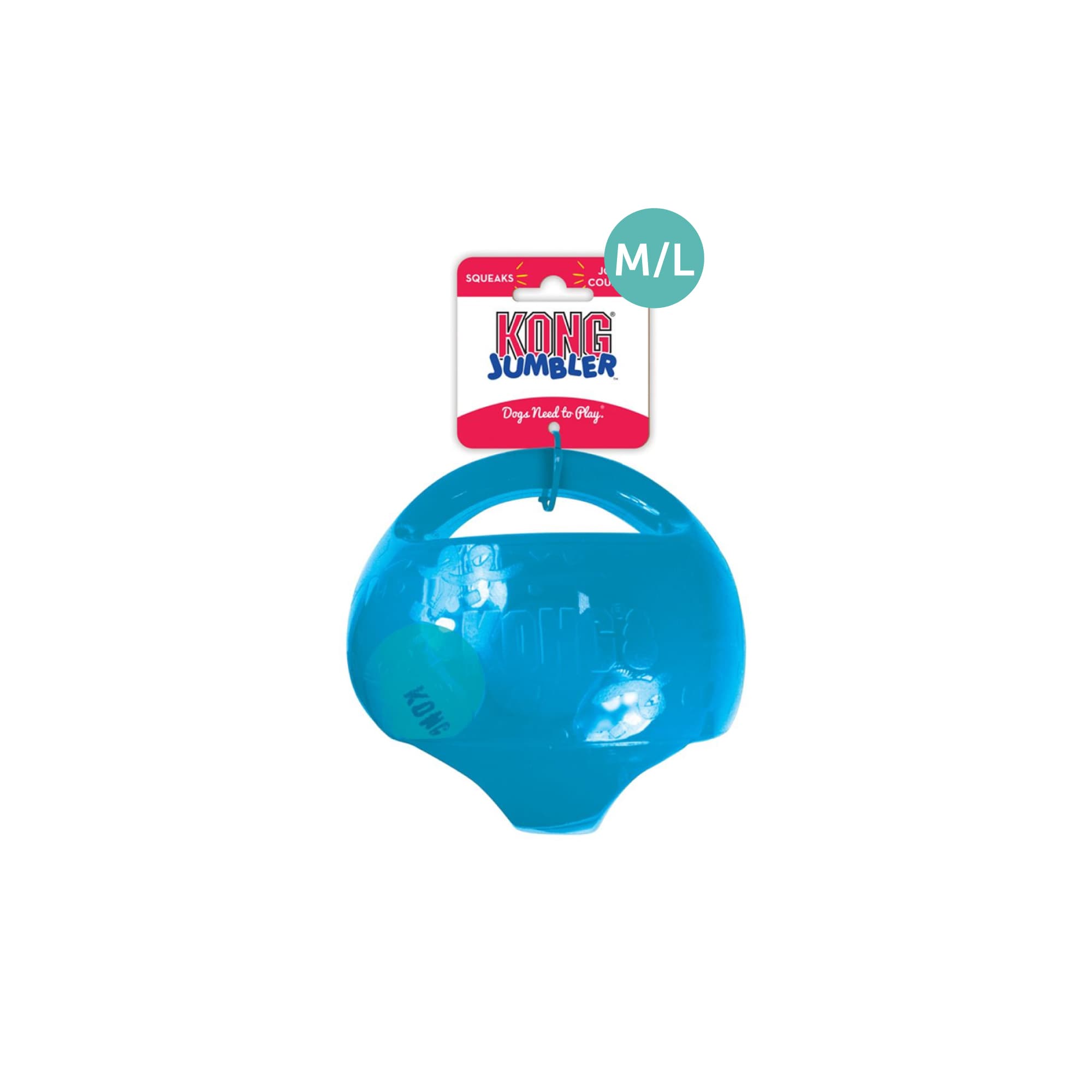 KONG Jumbler Ball Assorted (Medium/Large), 1pcs