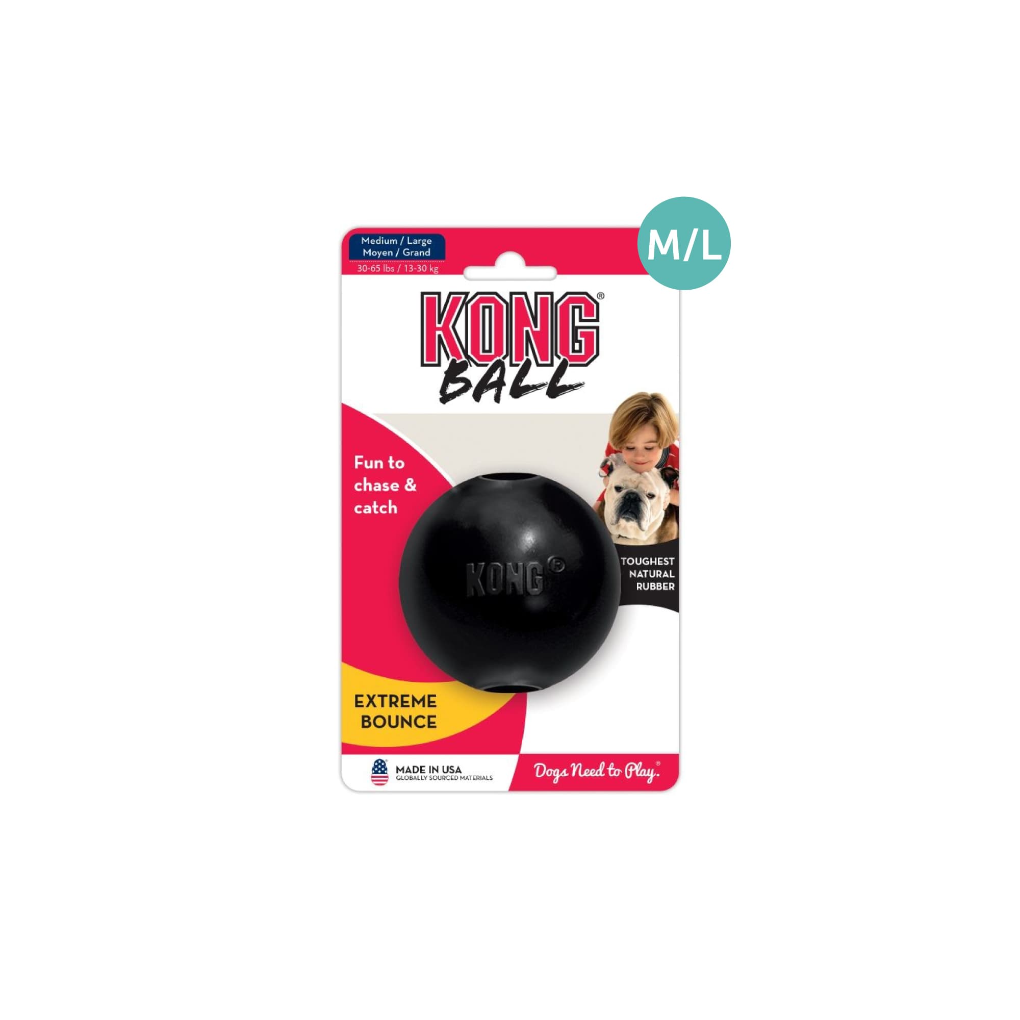 KONG Extreme Ball (Medium/Large), 1pcs