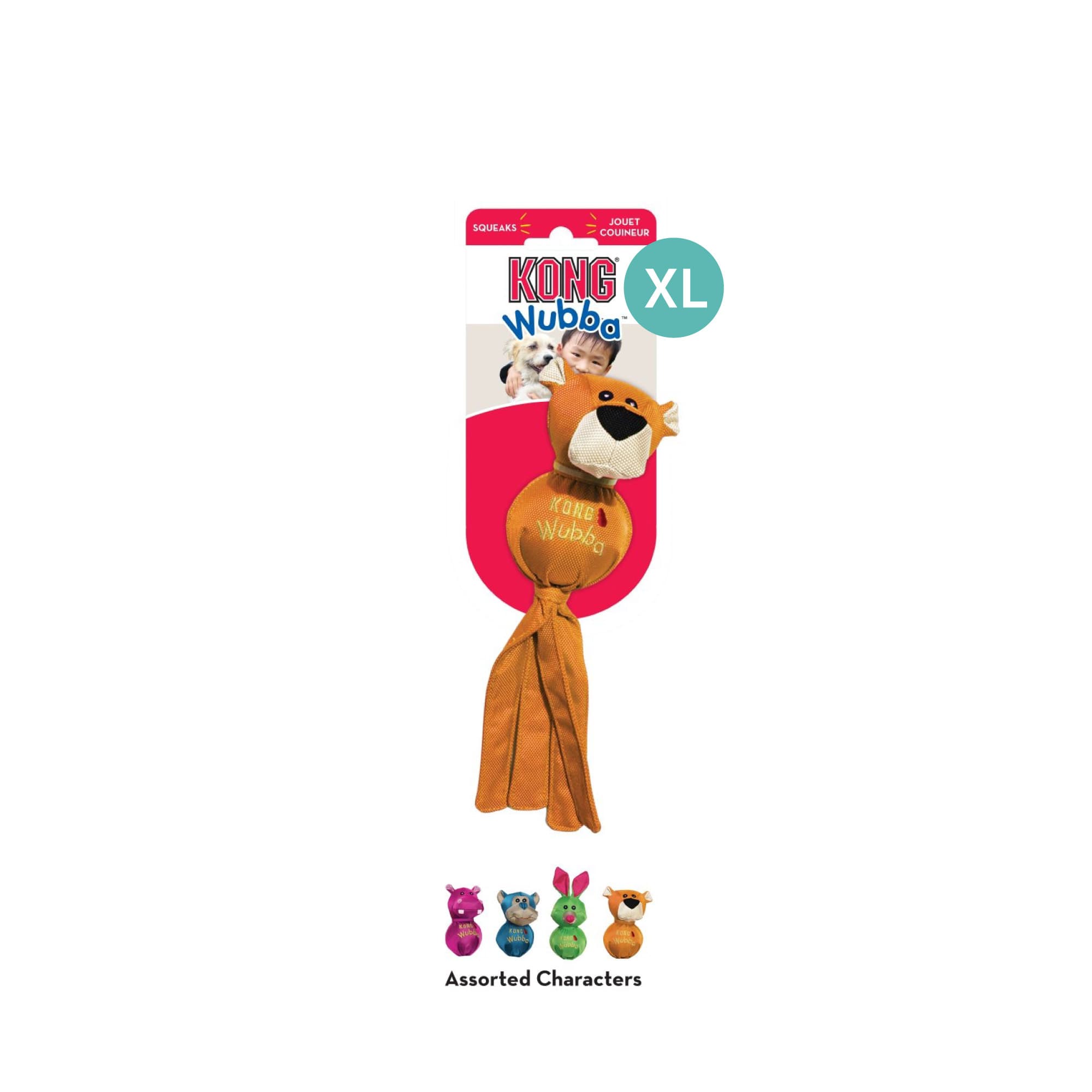 KONG Wubba Friends Ballistic Assorted (XLarge), 1pcs