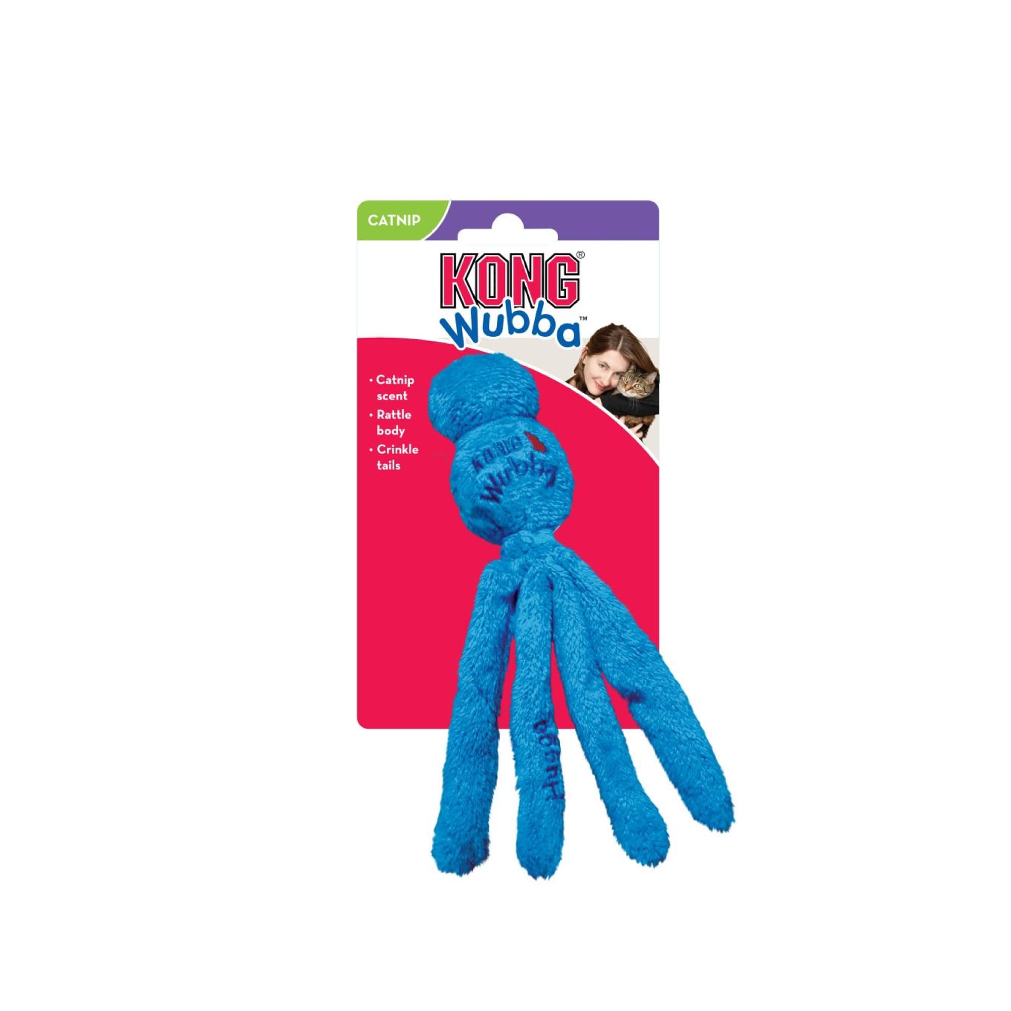 KONG Cat Wubba Assorted (One Size), 1pcs