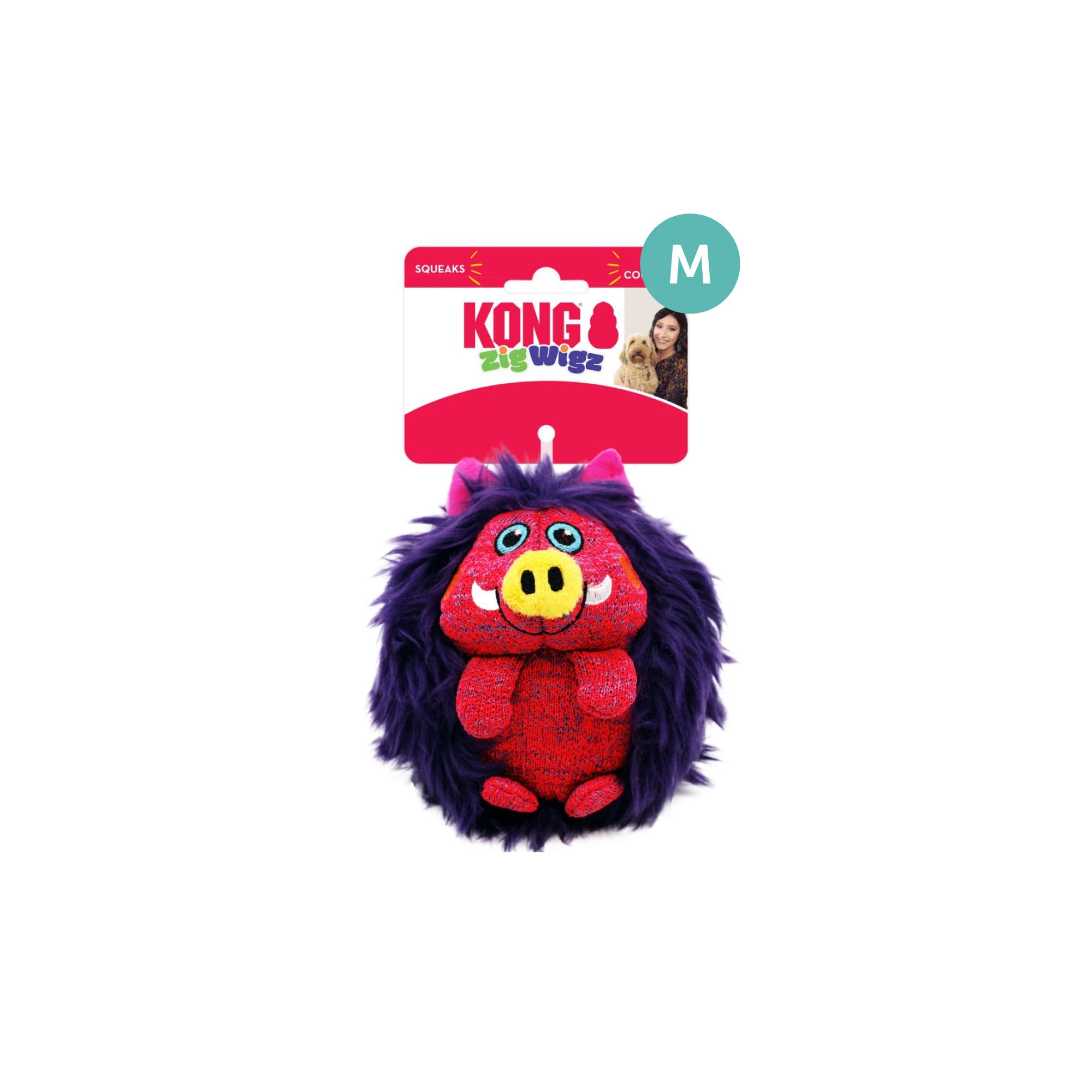 KONG ZigWigz Warthog (Medium), 1pcs