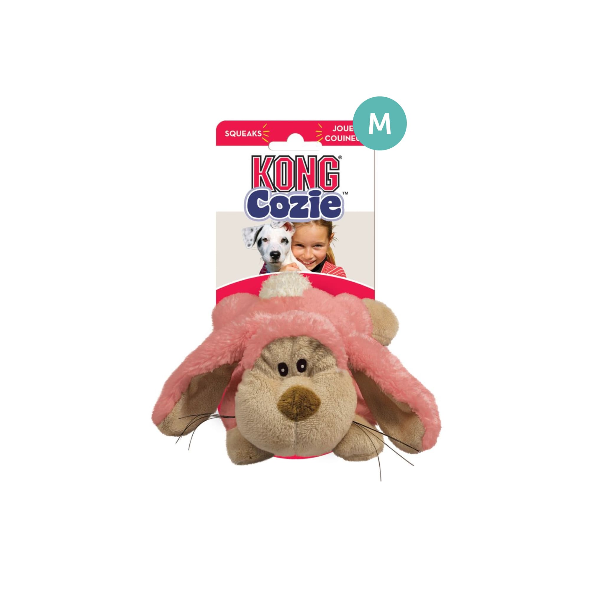 KONG Cozie Floppy Rabbit (Medium), 1pcs